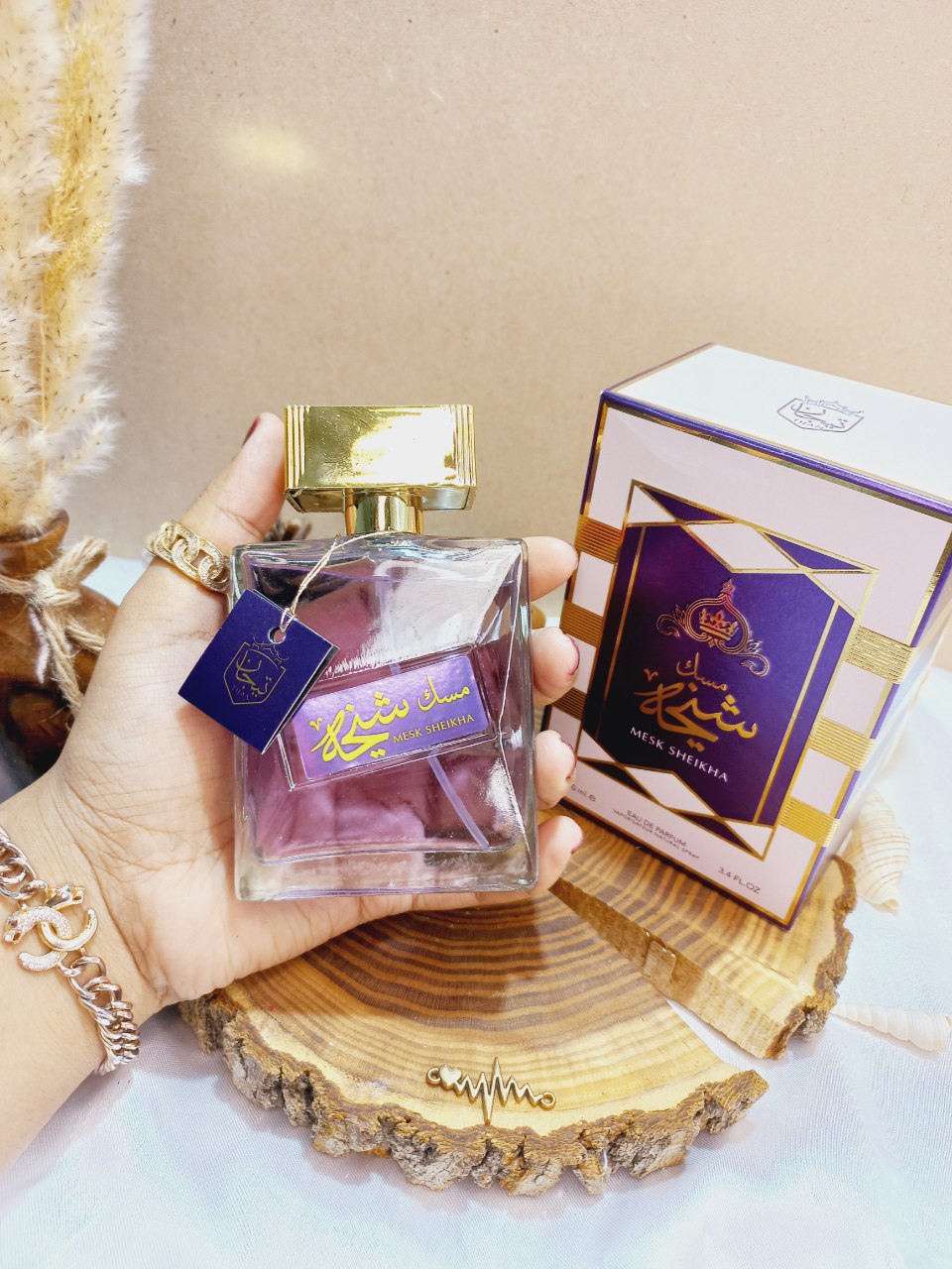 ادکلن مسک شیخه MUSK SHEIKHA حجم 100 میلی لیتر اورجینال اماراتی