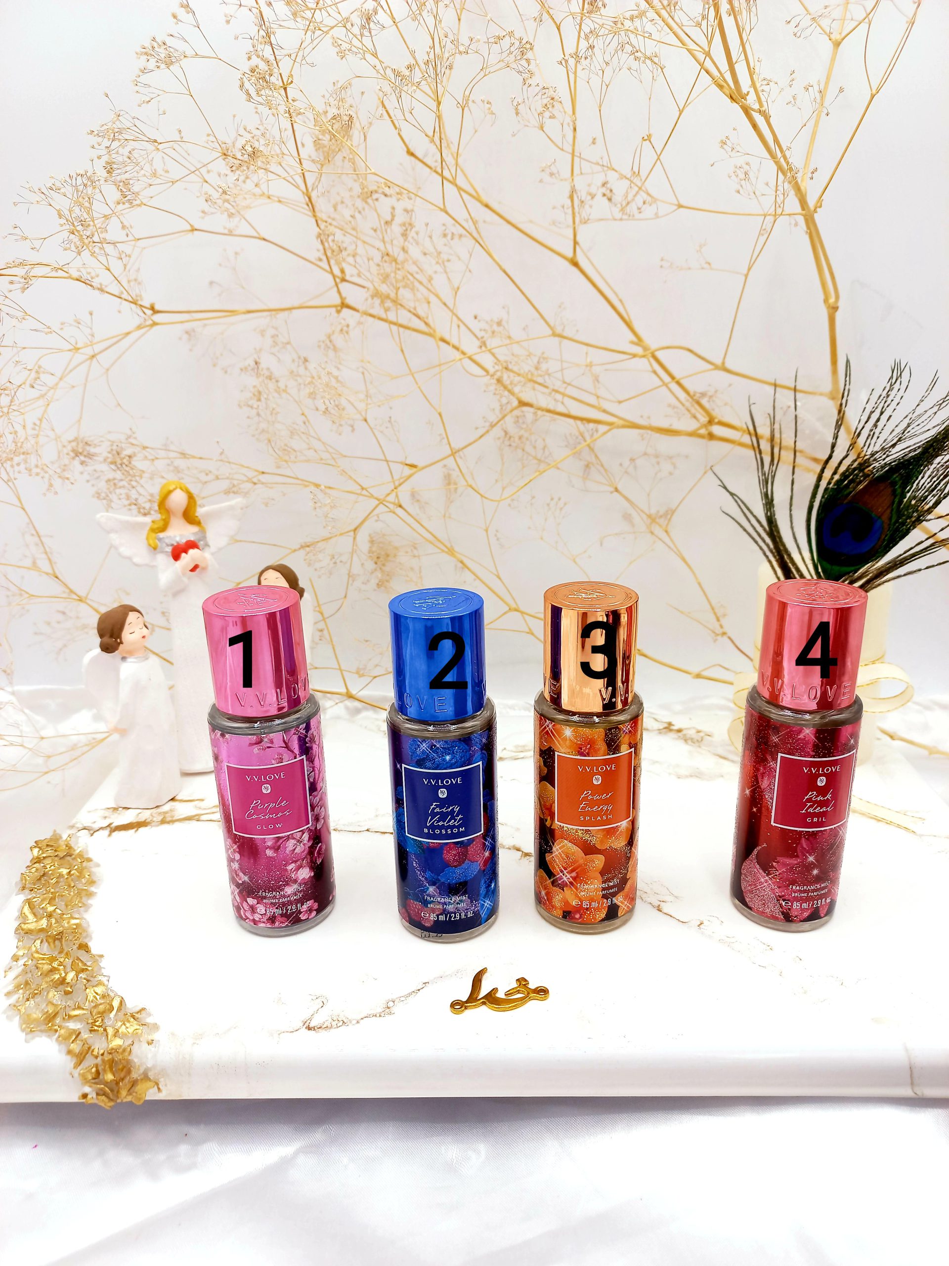 بادی اسپلش پرطرفدار وی وی لاو V V LOVE رایحه خنک و شیرین کد VL905828D