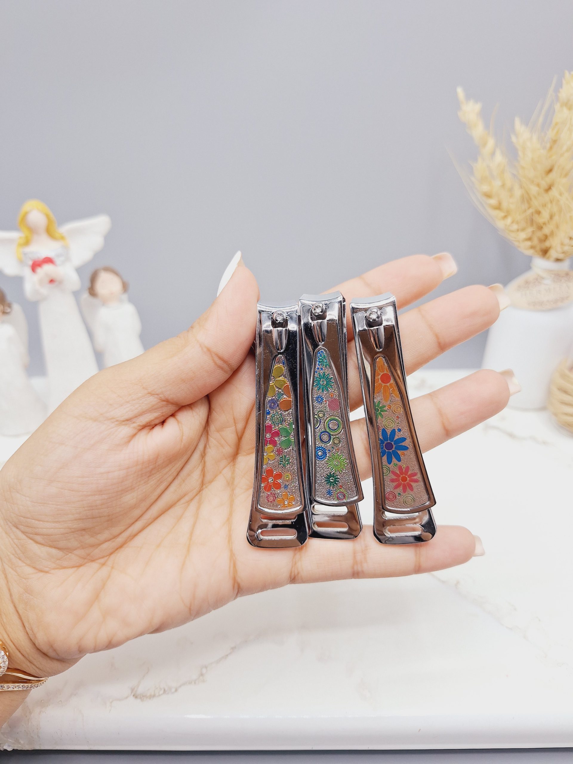 ناخن گیر استیل طرح گل برند WELL-YEAR