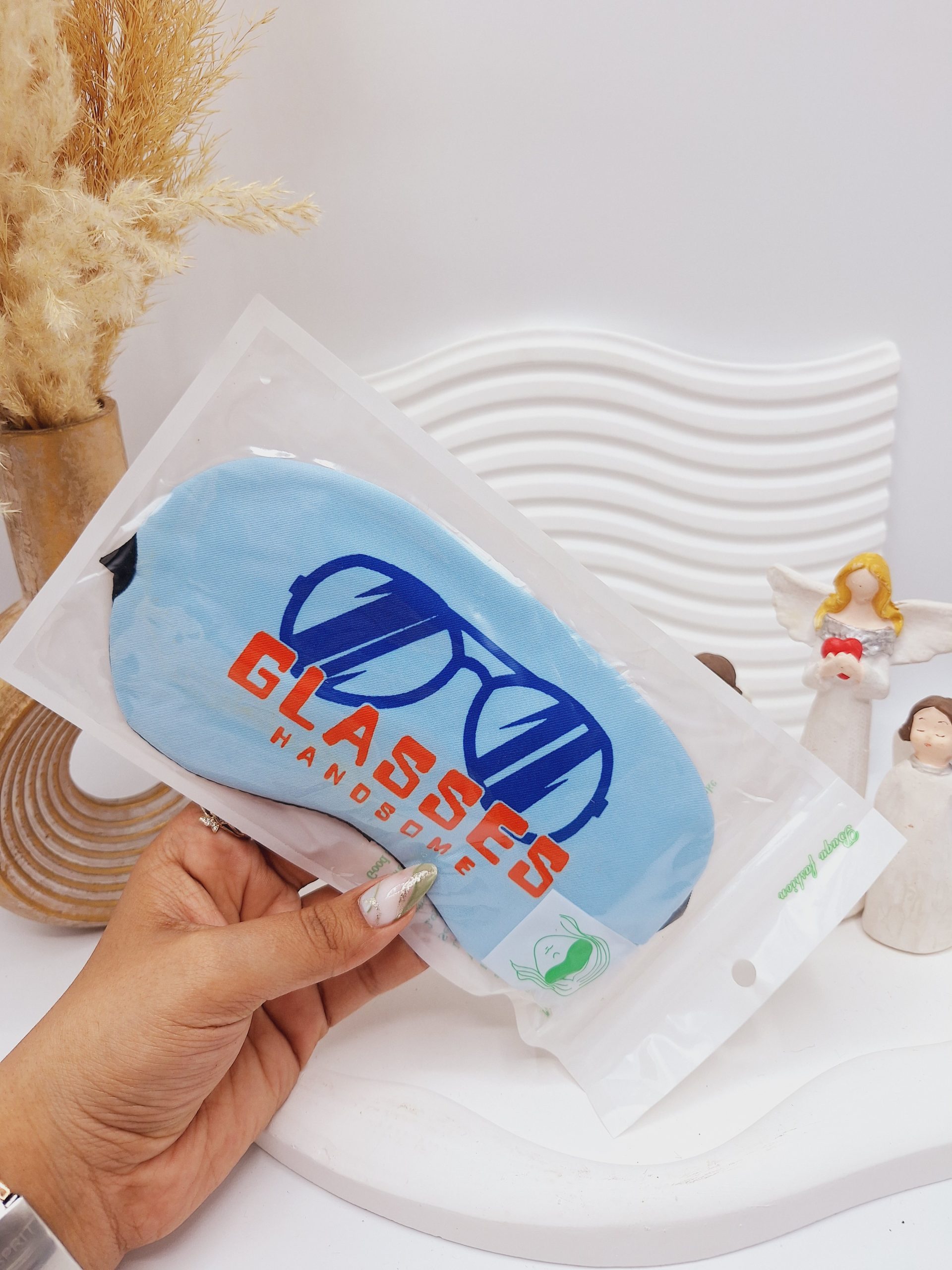 چشم بند کمپرس دار طرح عینک