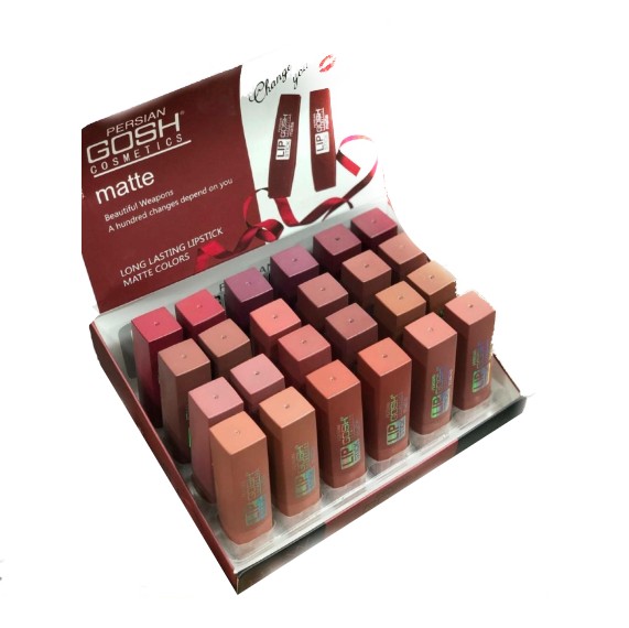 رژ لب جامد مات گاش Gosh matte | پخش عمده