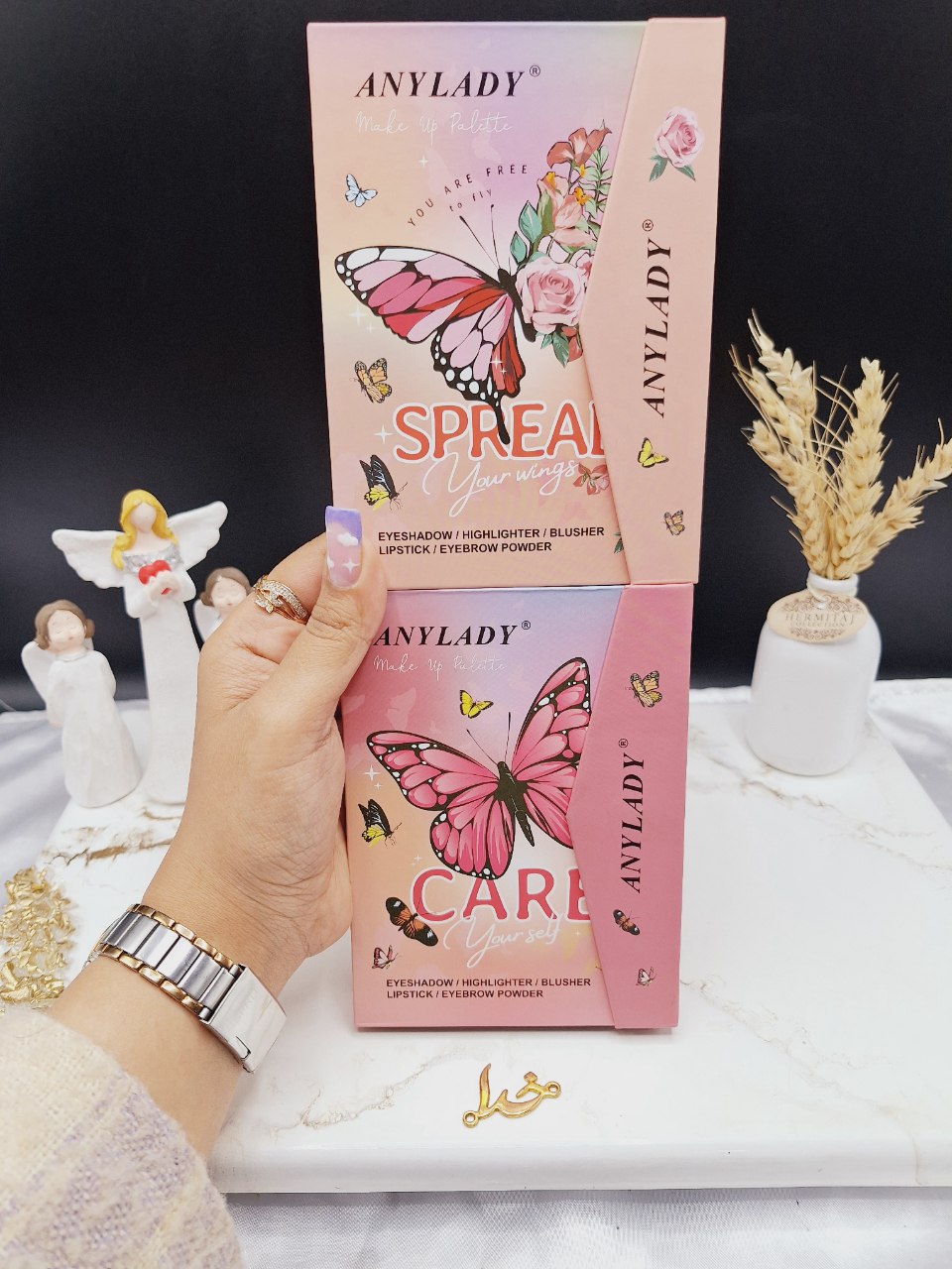 پالت سایه چشم طرح پروانه آنالیدی کد 8602