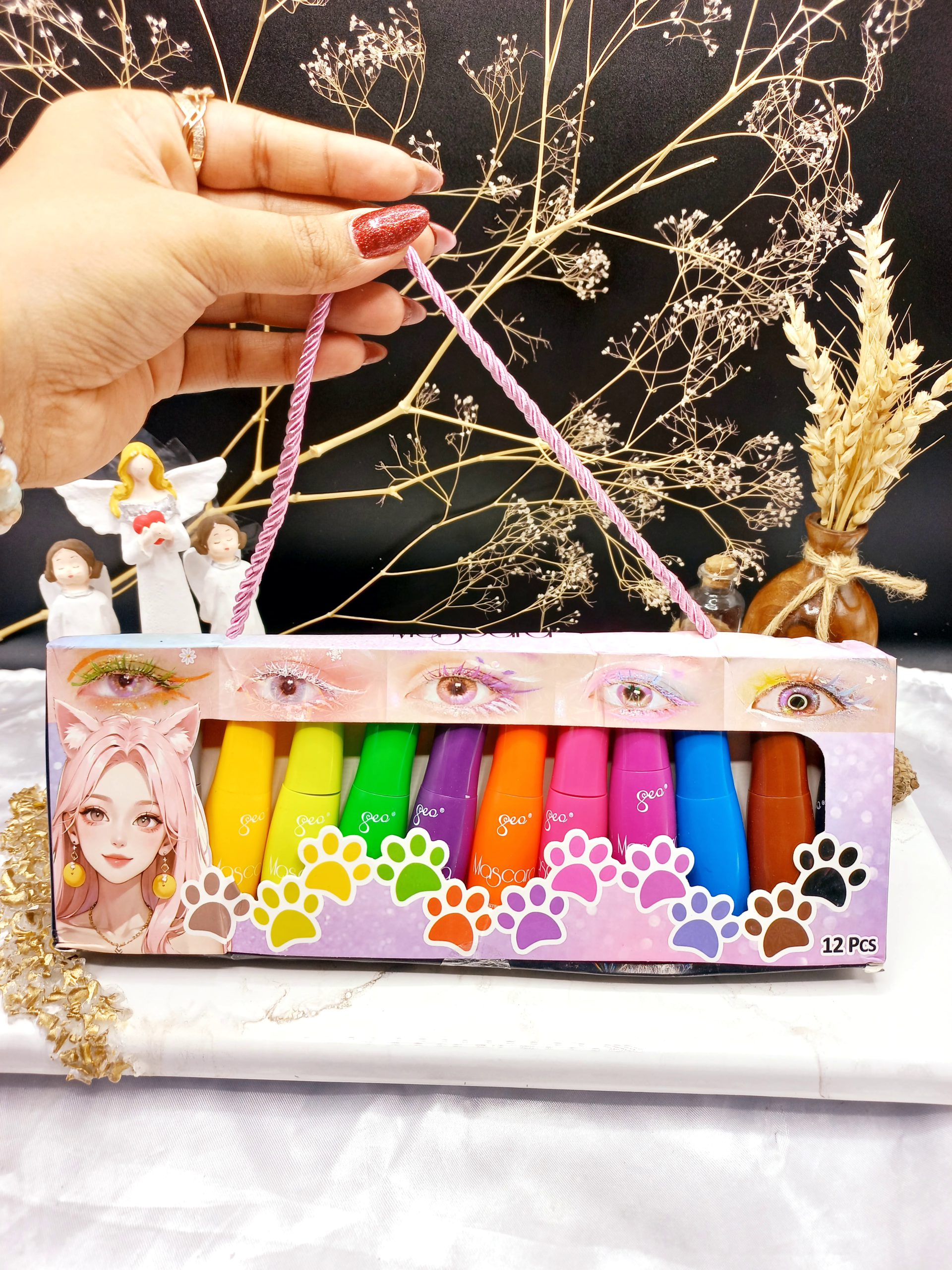 ریمل چشم و ابرو و مو همه کاره برند ماسکارا Mascara کد 1094B