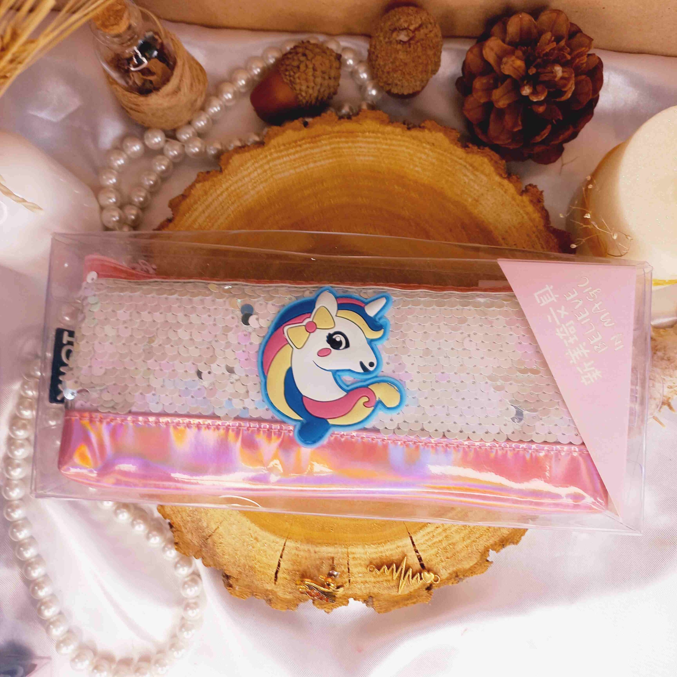 کیف آرایشی یونیکورن پولکی | پخش عمده