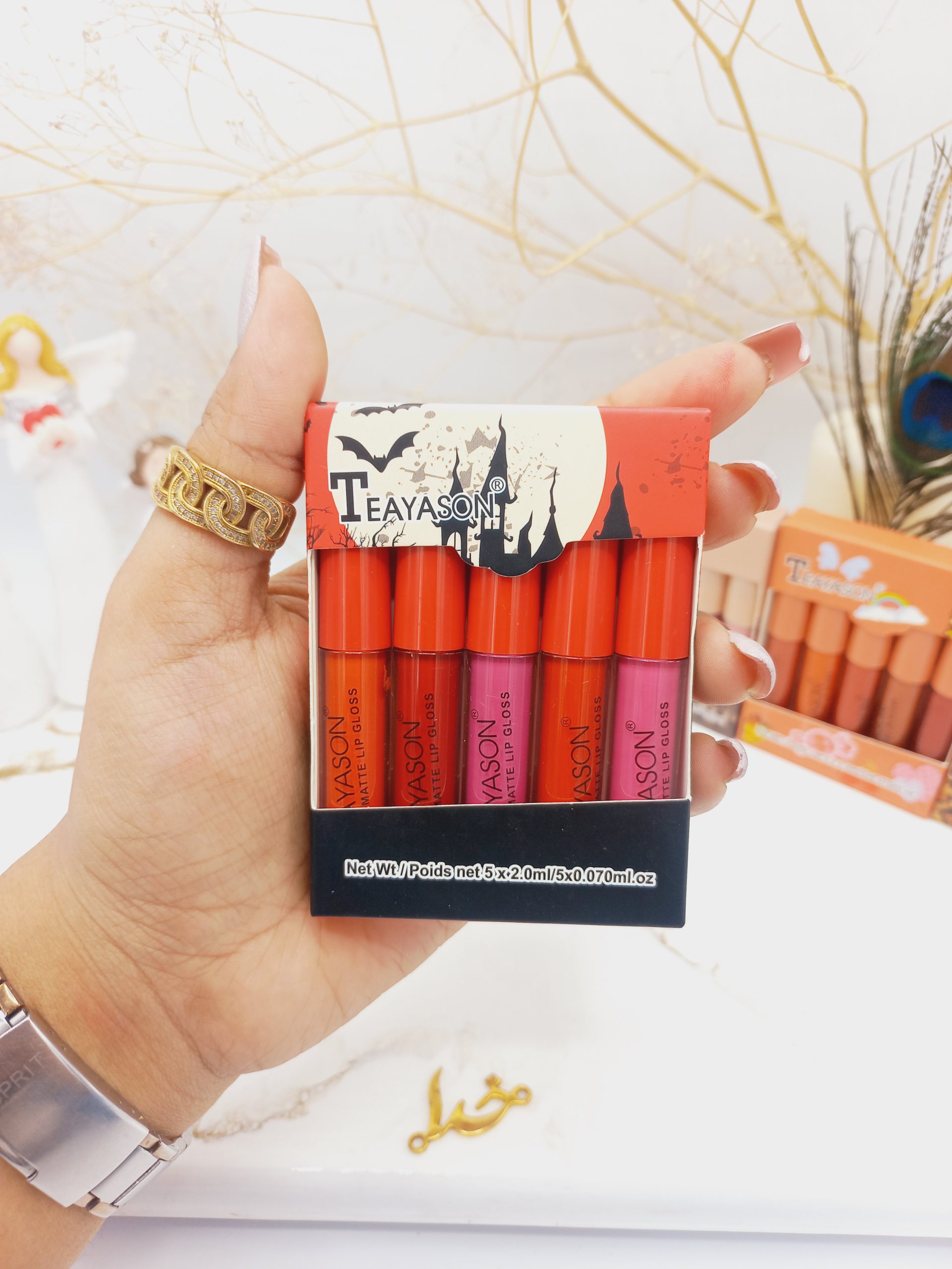 پک رژ مایع هدیه TEAYASON (طرح کلبه وحشت)