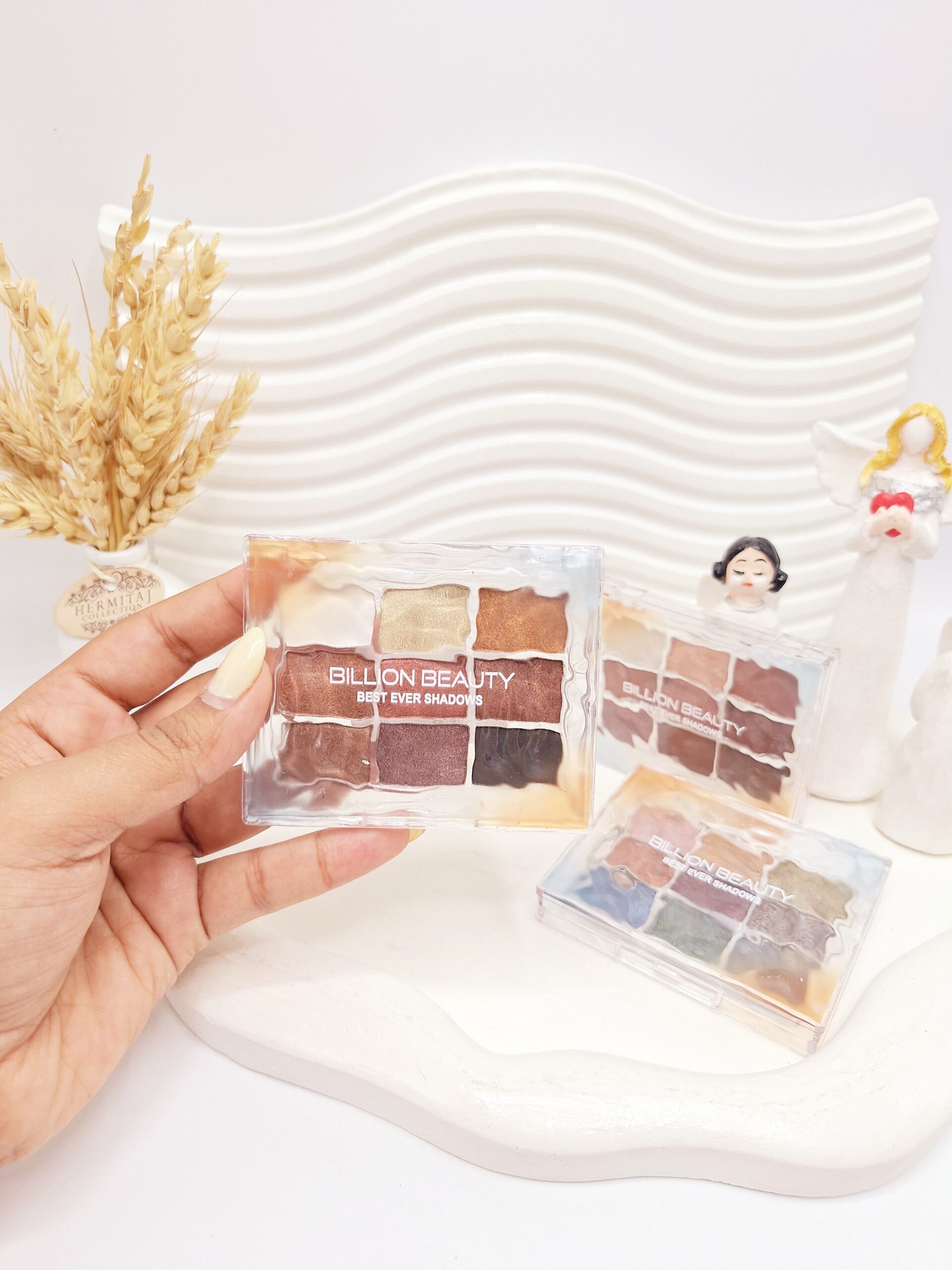 پالت سایه 9رنگ نود برند BILLION BEAUTY کد 10050