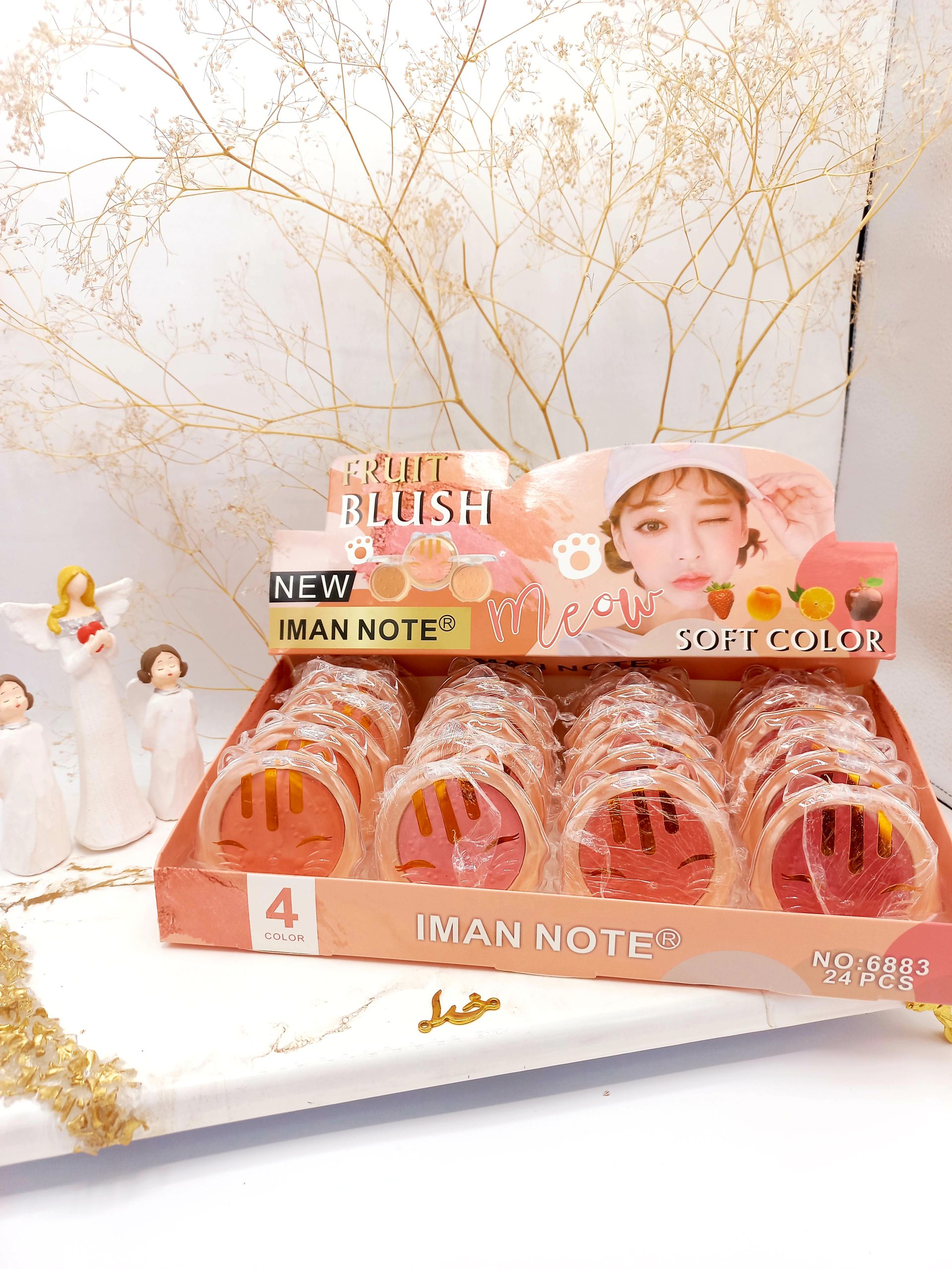 رژ گونه پرطرفدار میوه ای IMAN NOTE  کد 6883