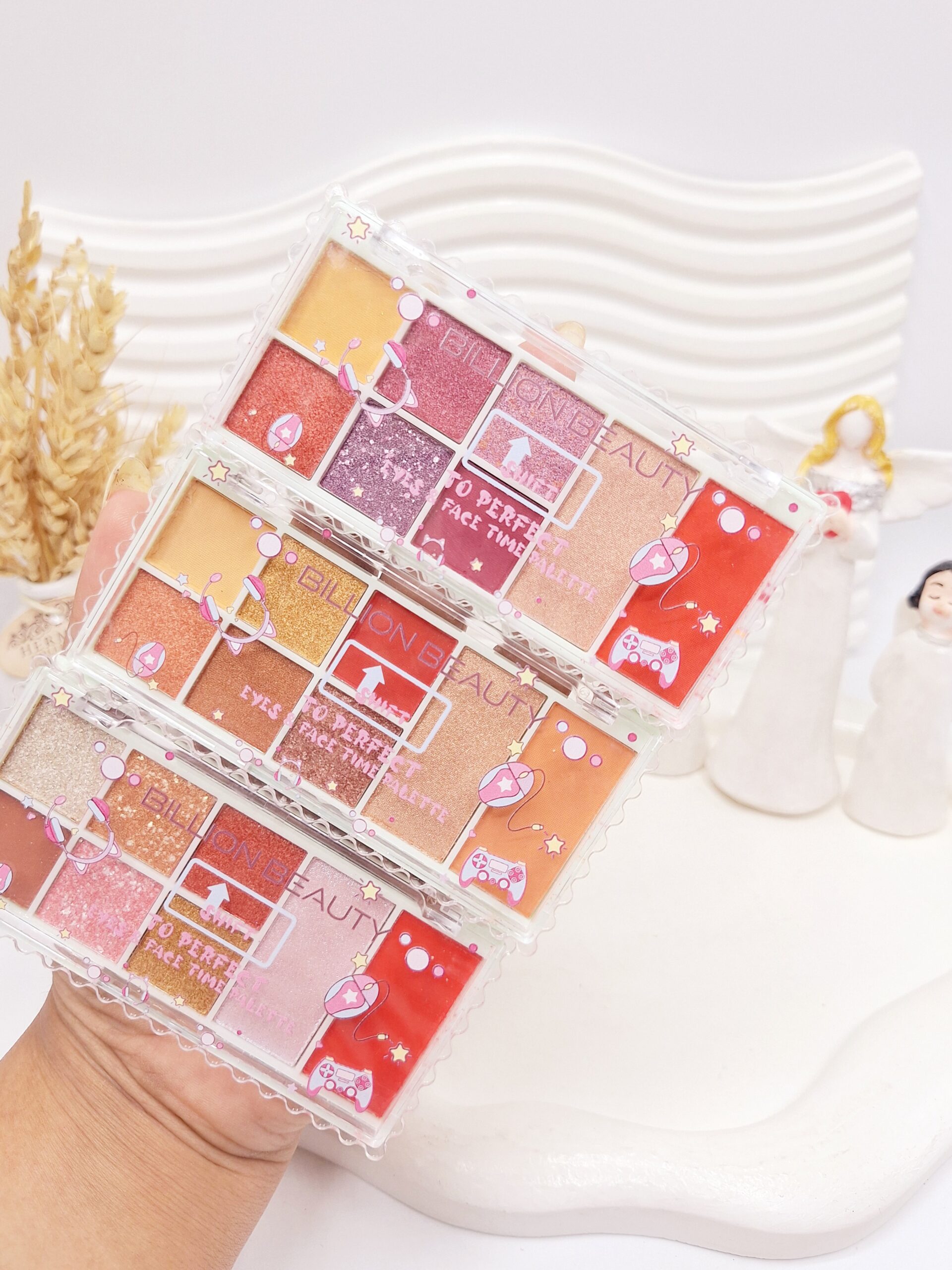 پالت سایه چشم 8 رنگ BILLION BEAUTY کد 0459