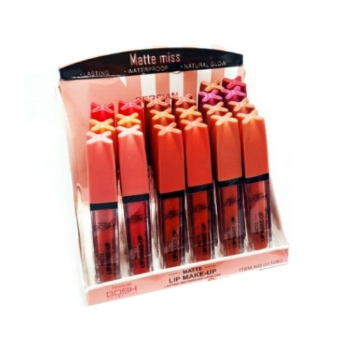 رژ مایع طرح ضربدری گاش GOSH | پخش عمده