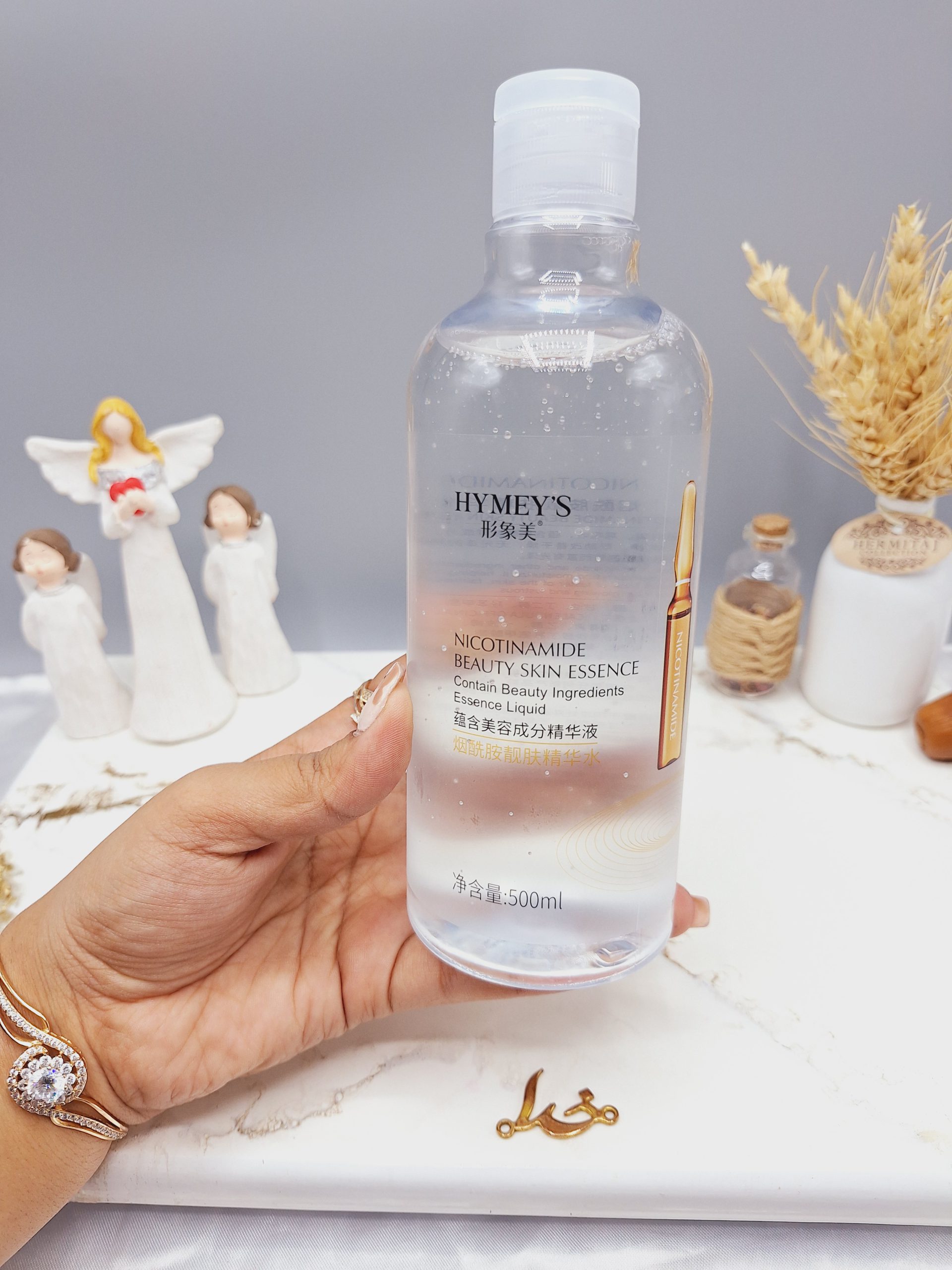 تونر صورت درمان منافذ نیکوتین آمید ( رنگ آمپول زرد) کد 56266