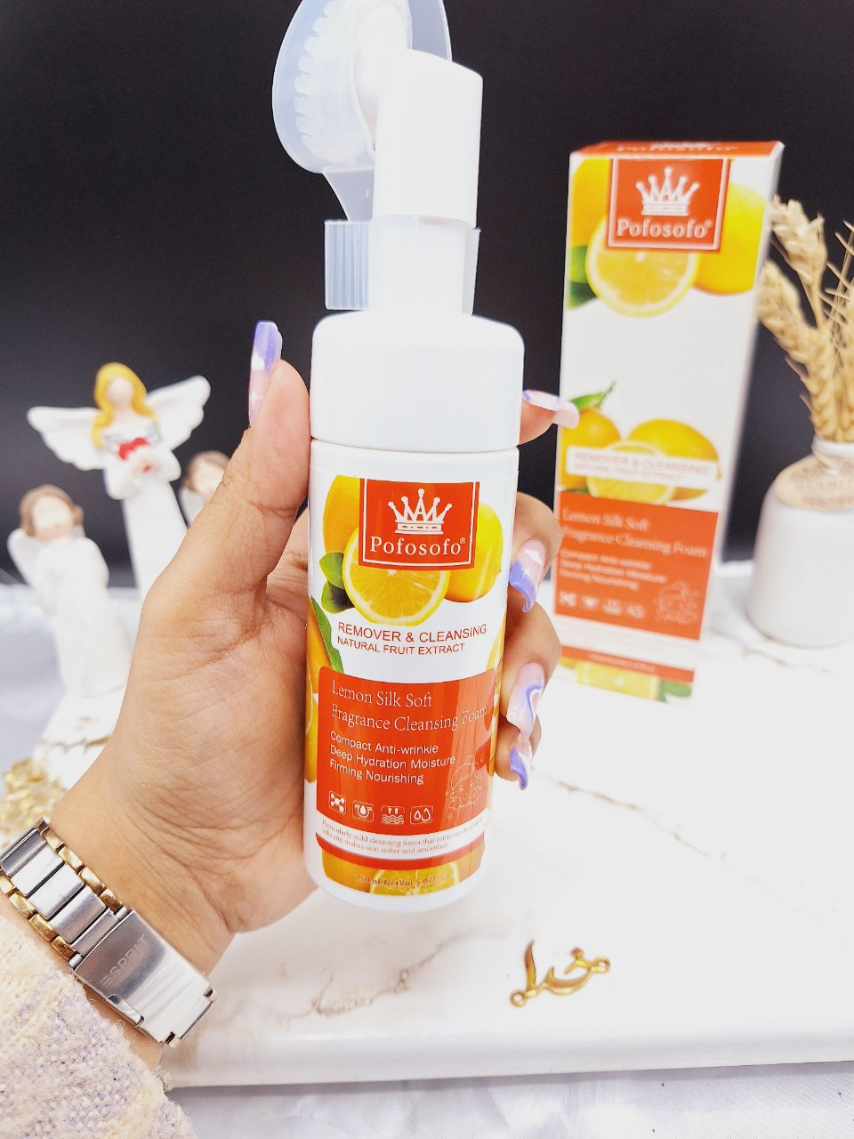 فوم براش دار روشن کننده لیمو Pofosofo کد CM0011