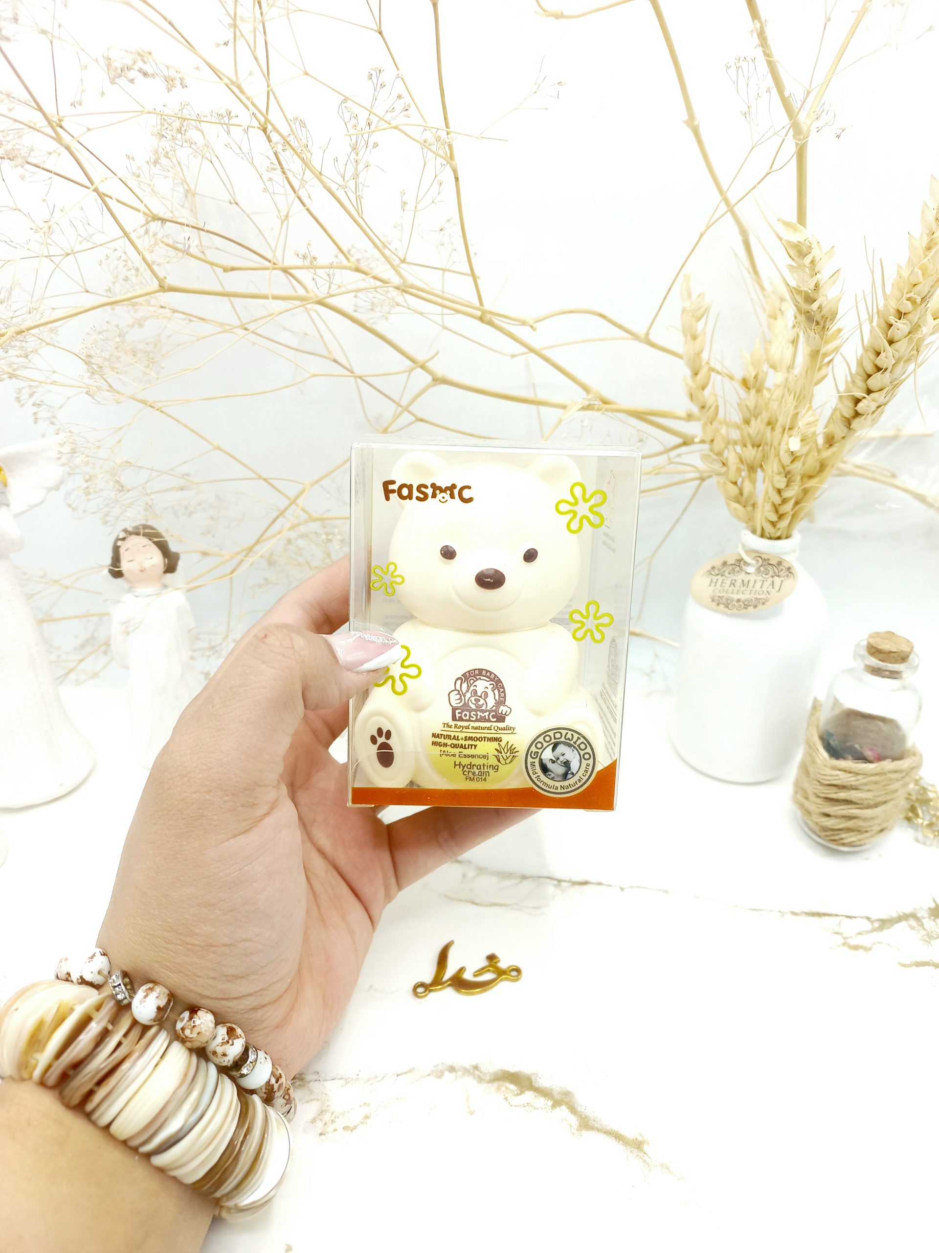 کرم طرح خرسی آبرسان کودک برند فاسمک FASMC کد 2649