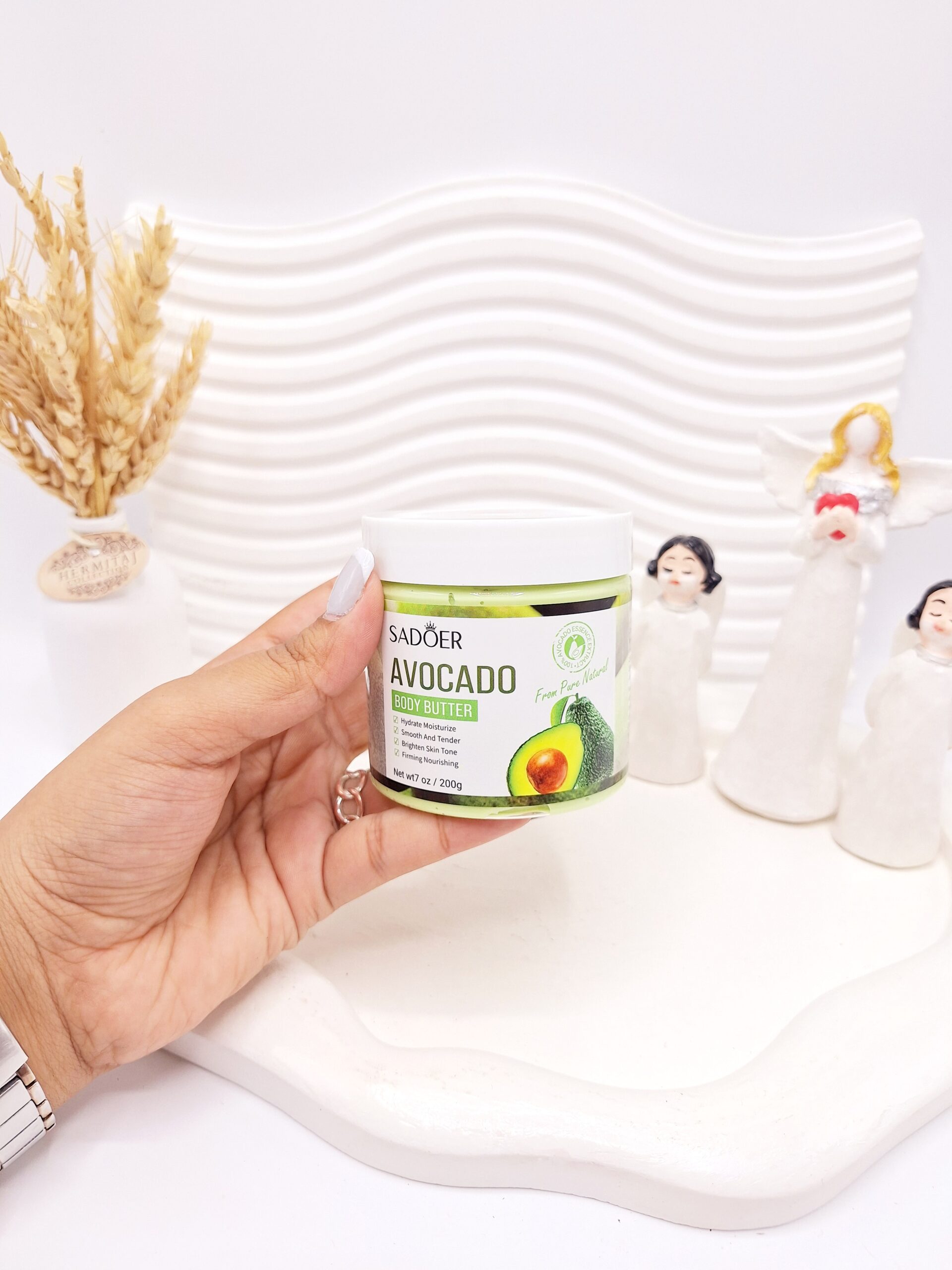 کره بدن رایحه آووکادو 200 گرم سادور کد 8007