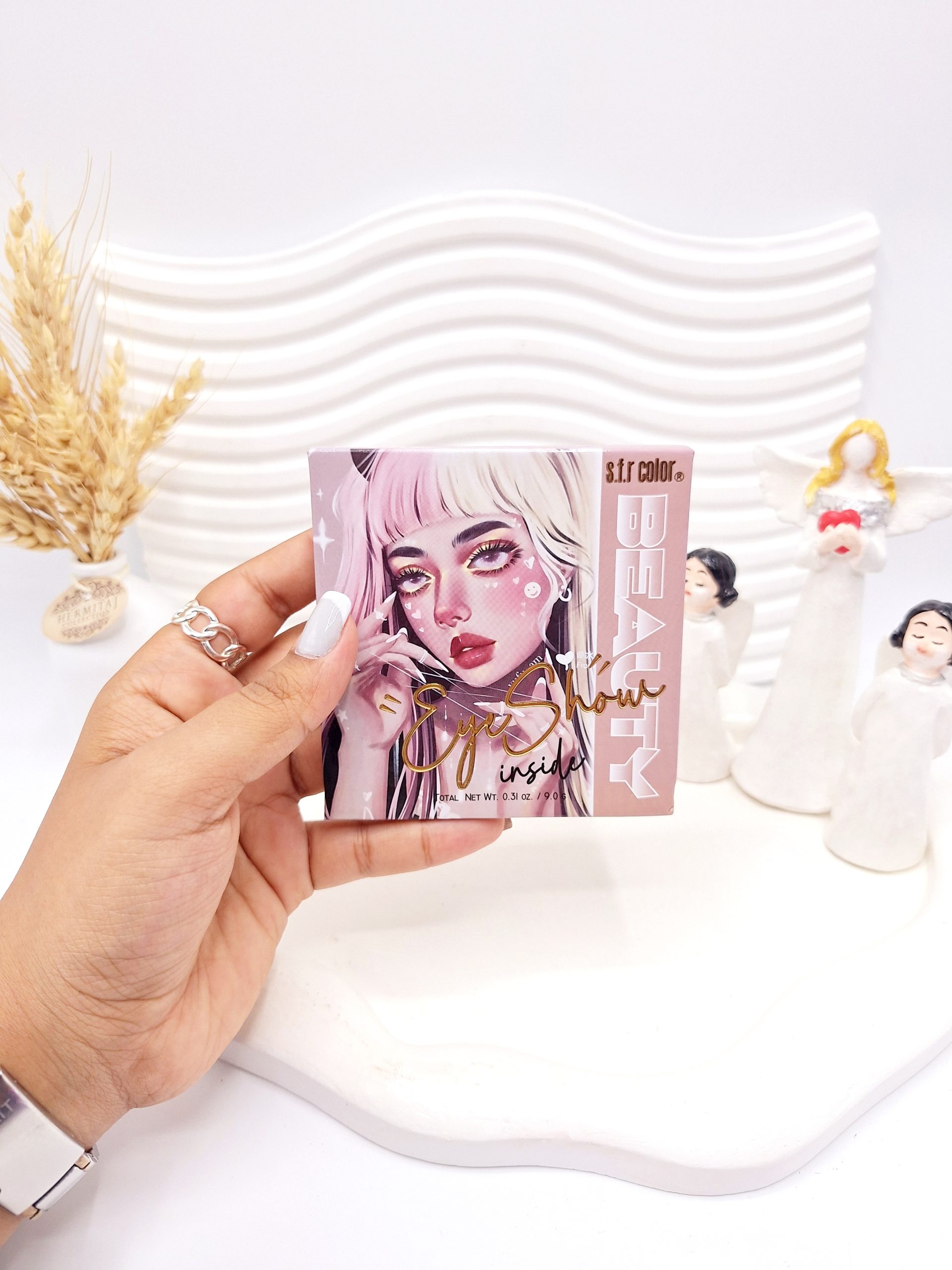 پالت سایه 9 رنگ تابستانه بیبی گرل Sfr color کد 7304