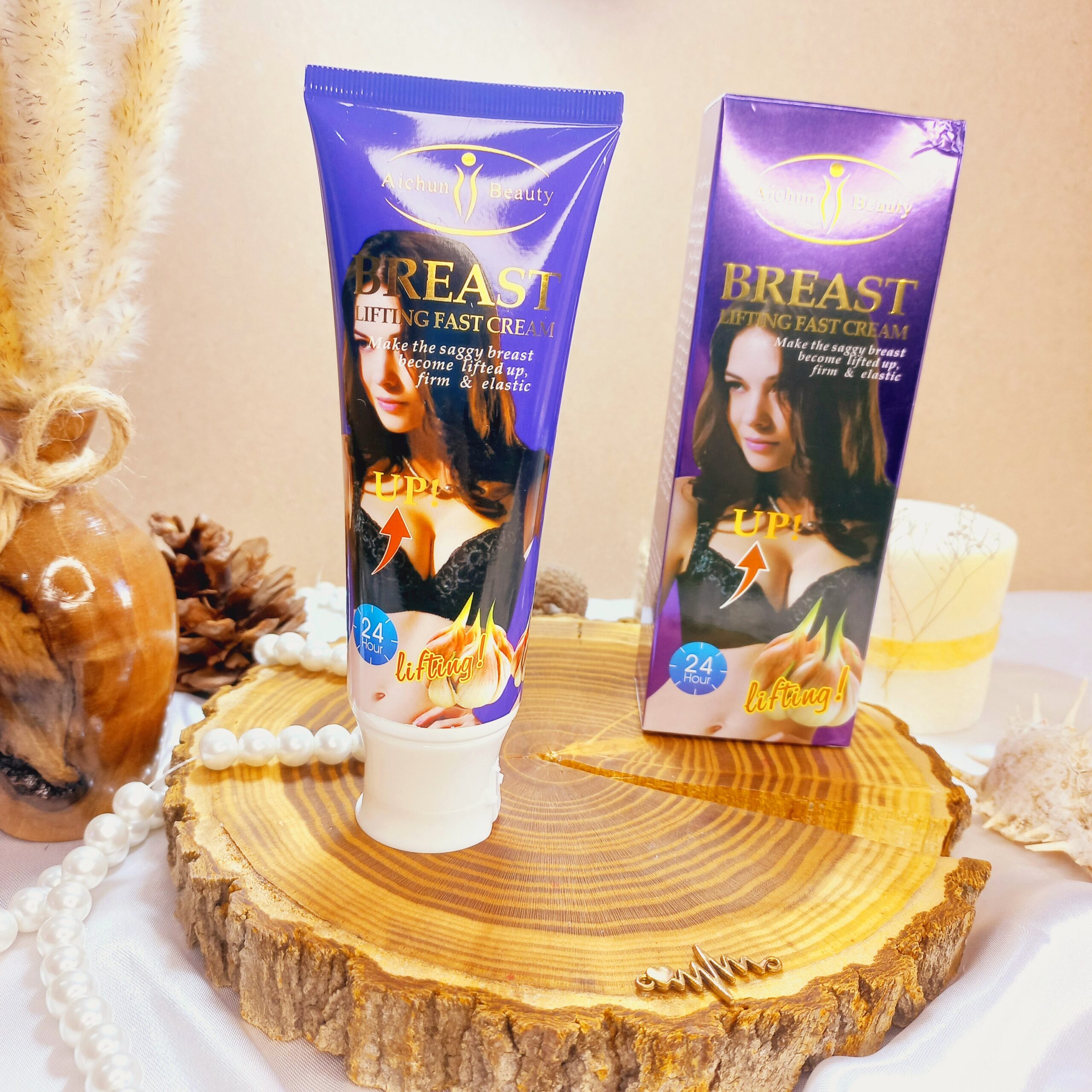 کرم حجم دهنده سریع سینه آیچون بیوتی AICHUN BEAUTY کد AC31141