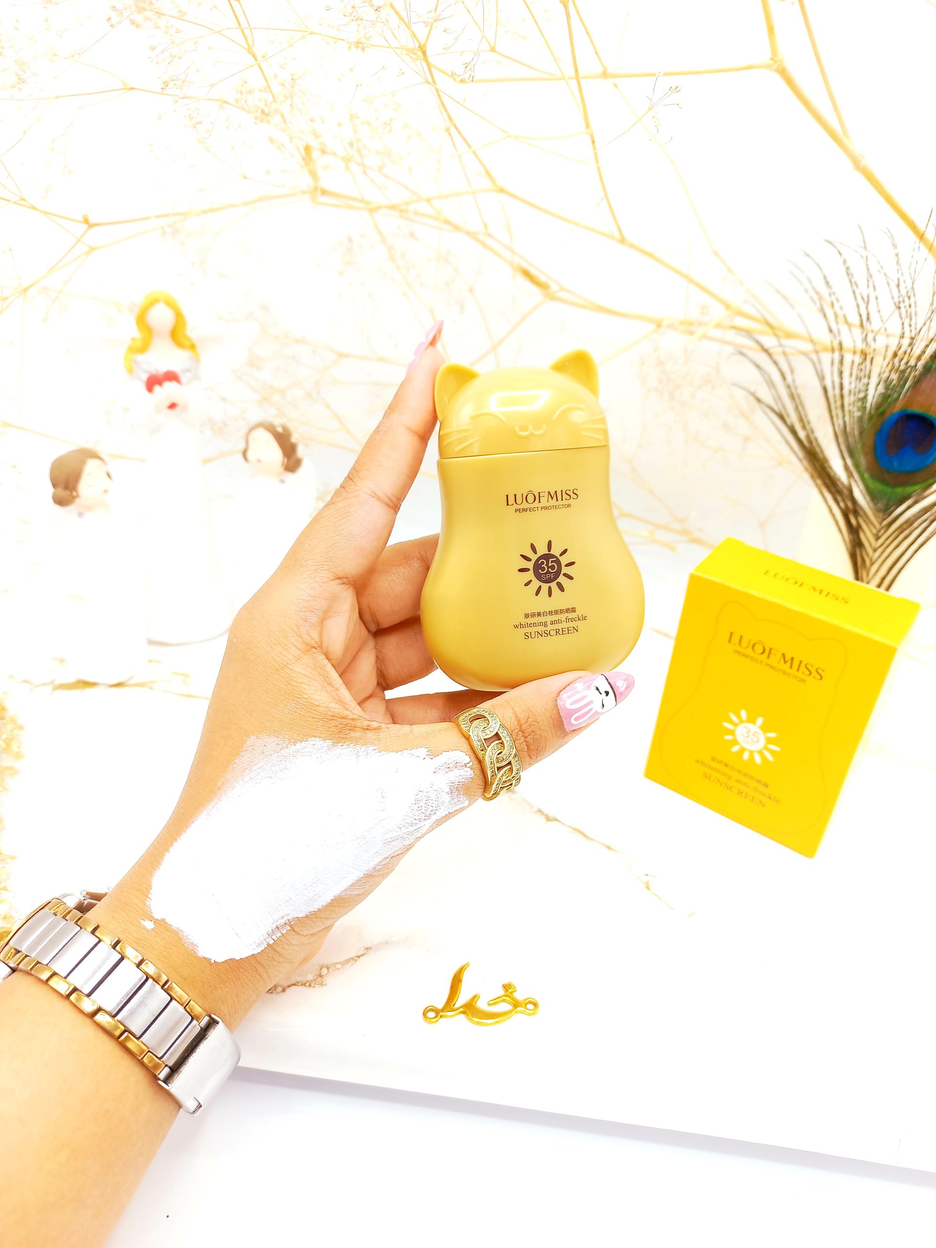 ضدآفتاب گربه ای spf35 لوف میس LUOFMISS کد LFMX75357