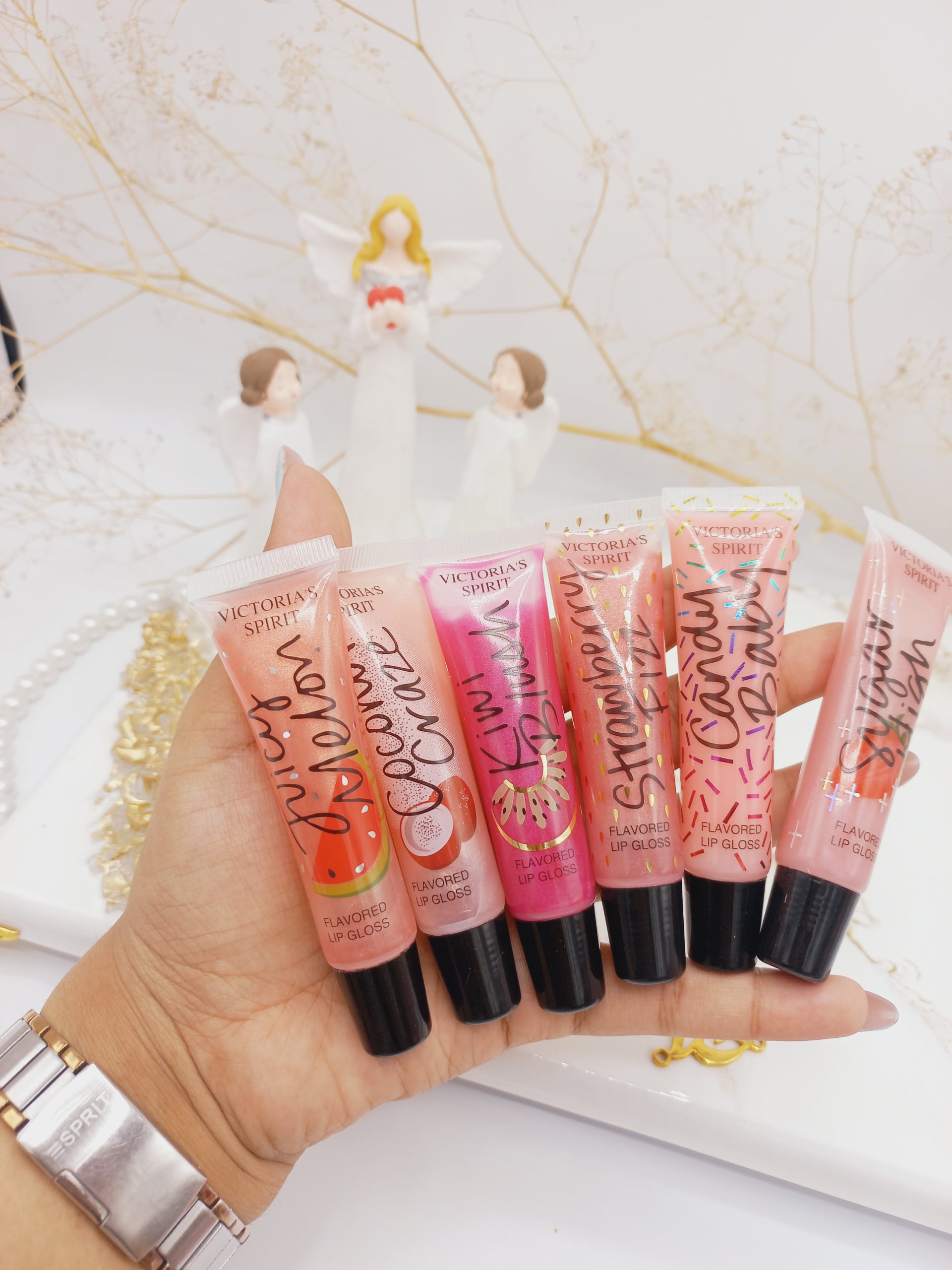 لیپ گلاس پرطرفدار ویکتوریا اسپریت میوه ای VICTORIAS  SPIRIt کد ZZ6003