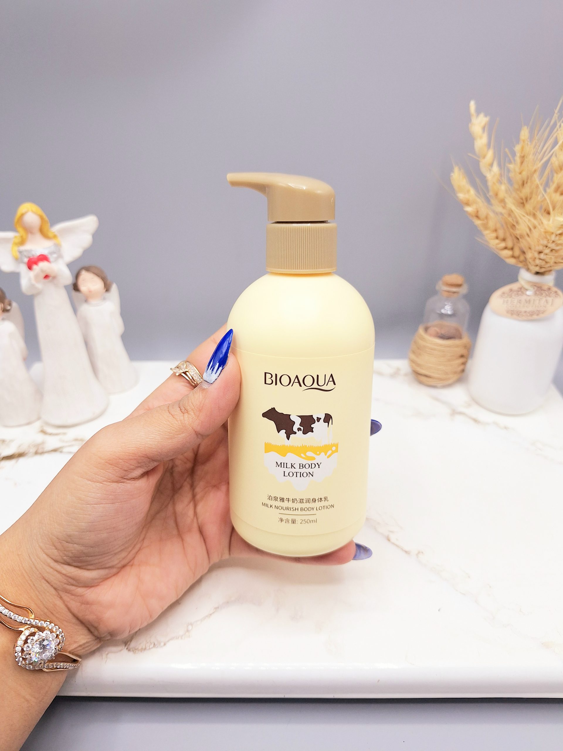 لوسیون بدن شیر گاو 250 میل بیوآکوا کد 8673