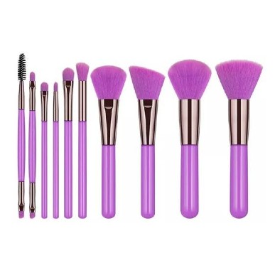 ست براش 10 تکه رنگی فانتزی | پخش عمده