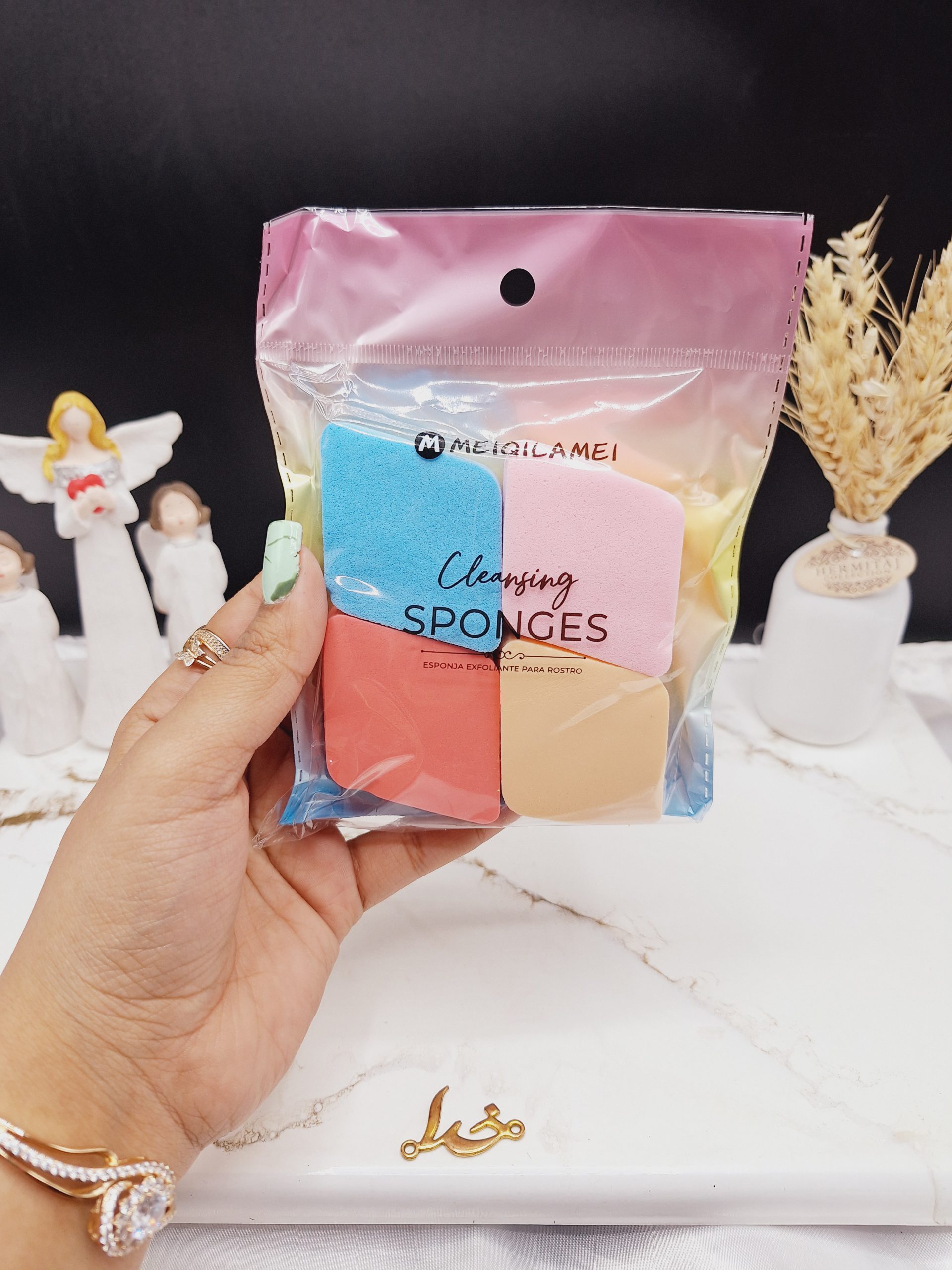 پد 4تیکه میکاپ برند ‏MELOILAMEL‏ کد SH2201