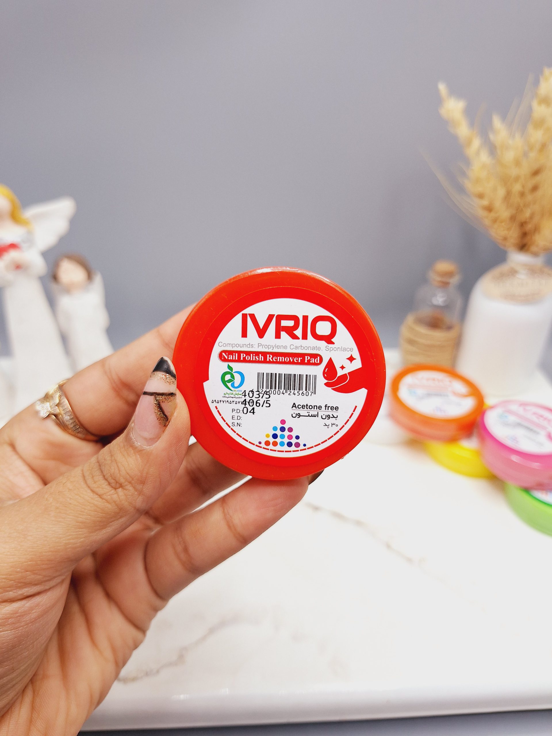 پد لاک پاک کن برند IVRIQ کیفیت عالی کد 5607