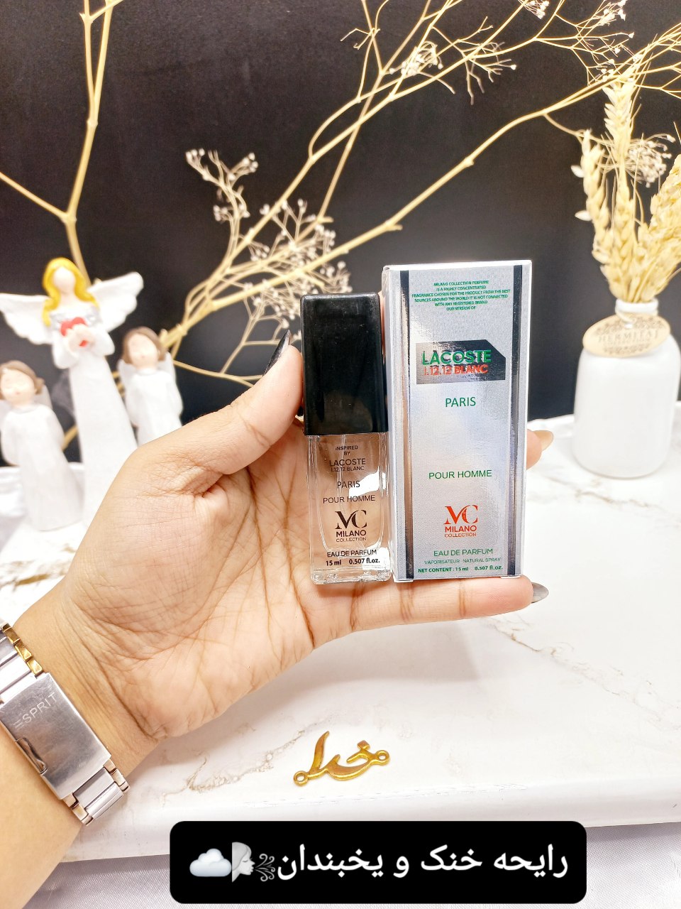 ادکلن مردانه LACOSTE 1.12.12 BLANC حجم 15 ML