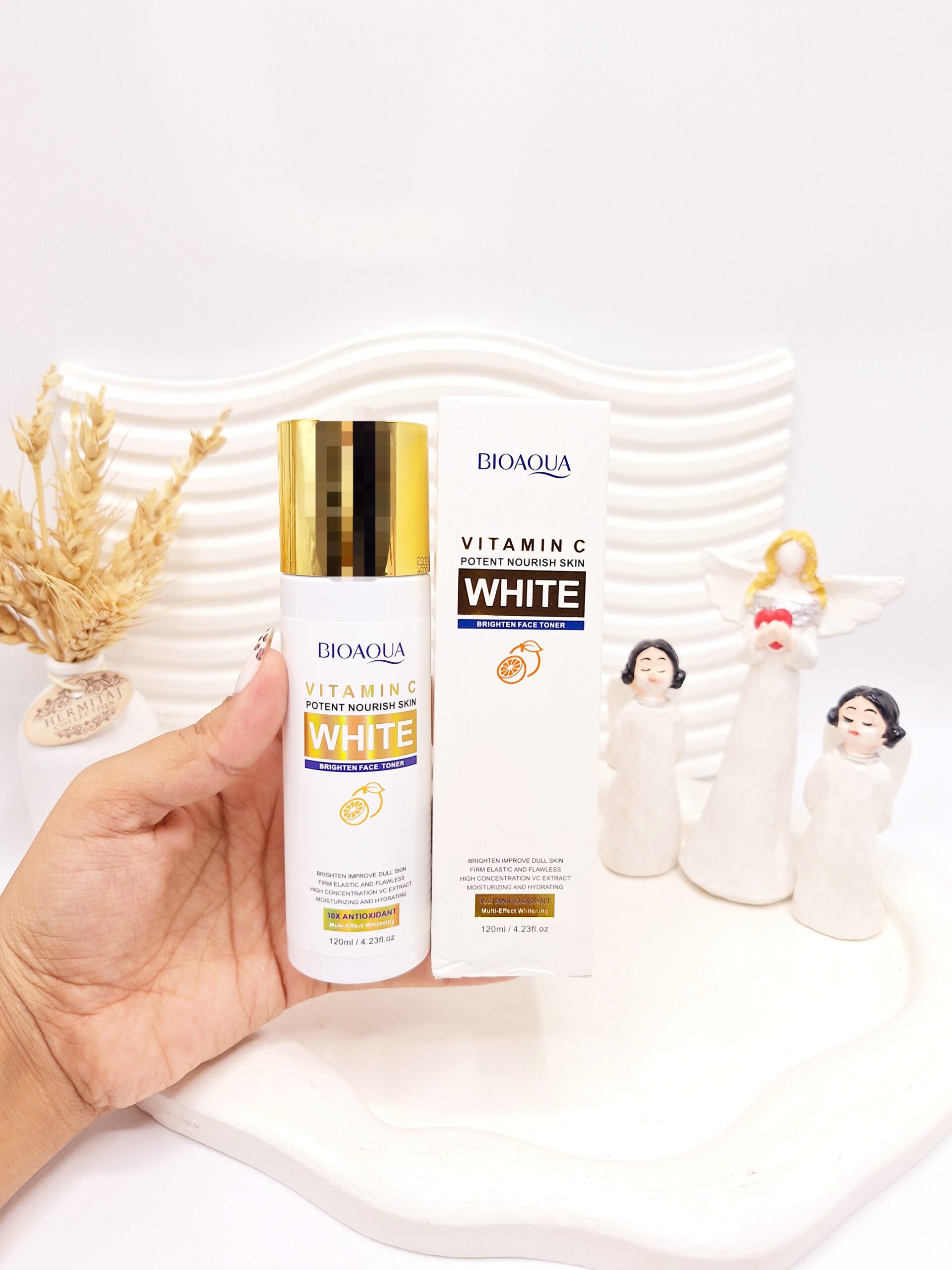 تونر روشن کننده ویتامین سی مدل جدید بیوآکوا کد 88616