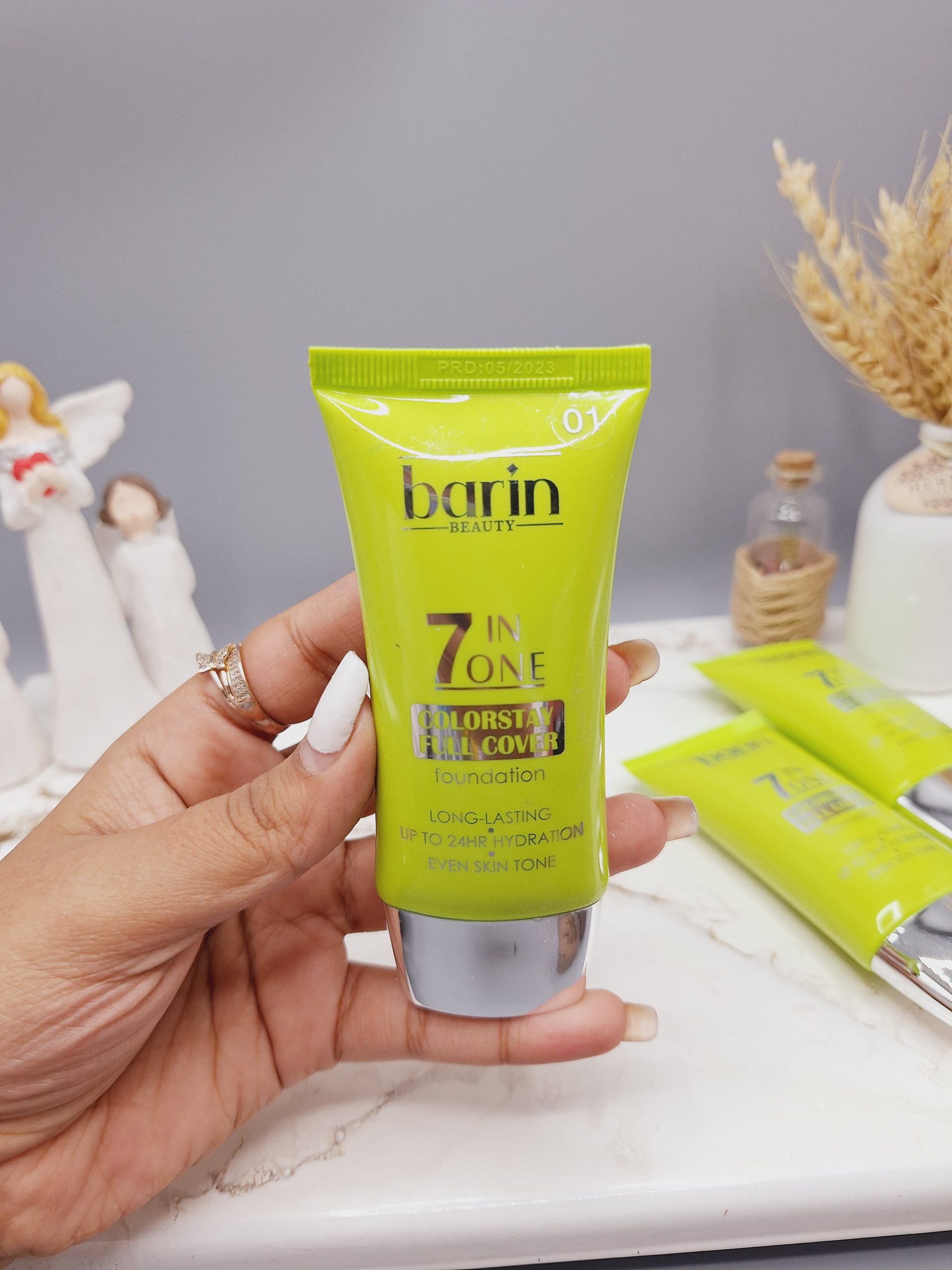 کرم پودر گیاهی بارین barin تیوپی 50 میل کیفیت عالی کد 70037