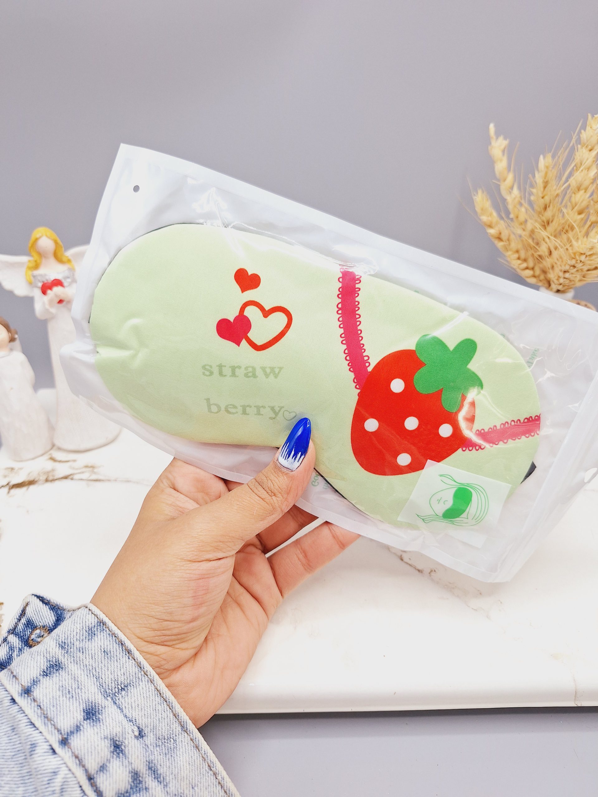 چشم بند کمپرس دار طرح میوه ای رندم