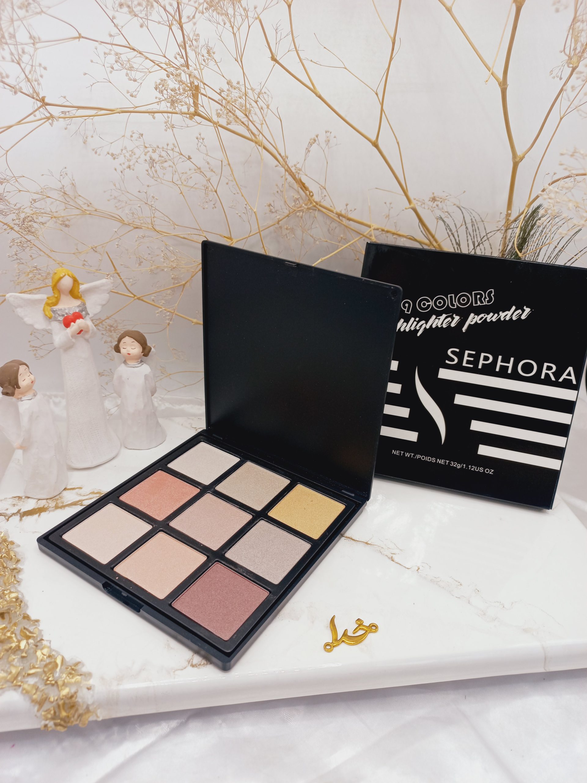 هایلایتر پرطرفدار 9 تایی سفورا SEPHORA کد 9091