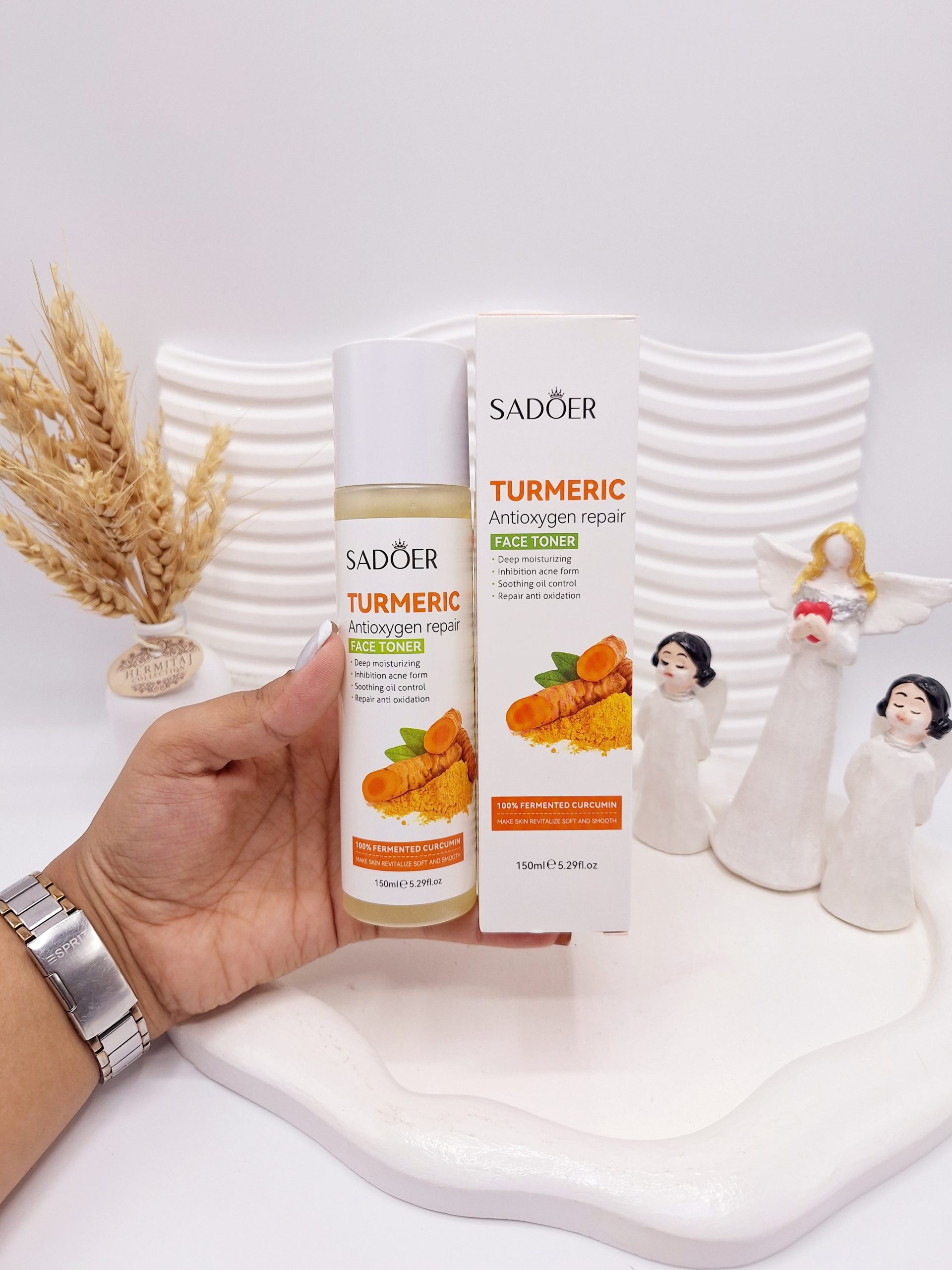 تونر پوستی ضد جوش اگزما و التهاب پوستی زردچوبه سادور کد 88883