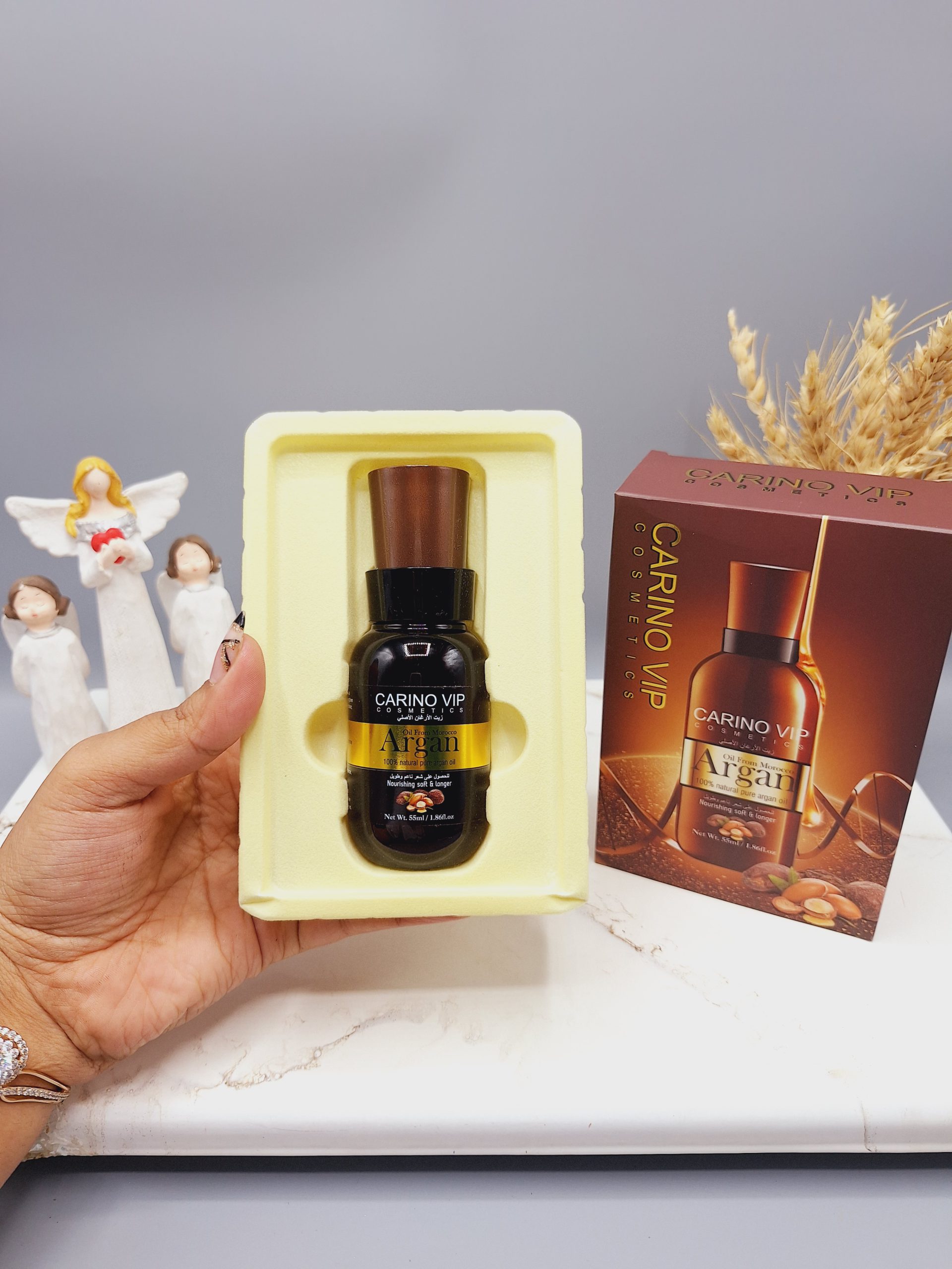روغن آرگان کارینو وی آی پی CARINO VIP Argan oil حجم 55 میلی لیتر کد 2014