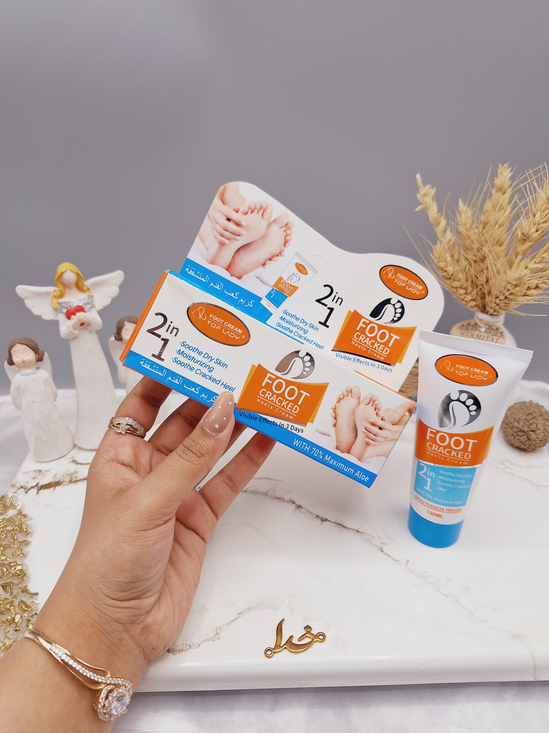 کرم رفع ترک پاشنه پا برند تاپ لیدی ‏TOP LADY‏ 4303