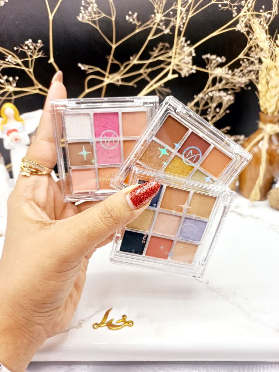 پالت سایه ۹ رنگ برند راین بوو RAINBOW کد MY8549