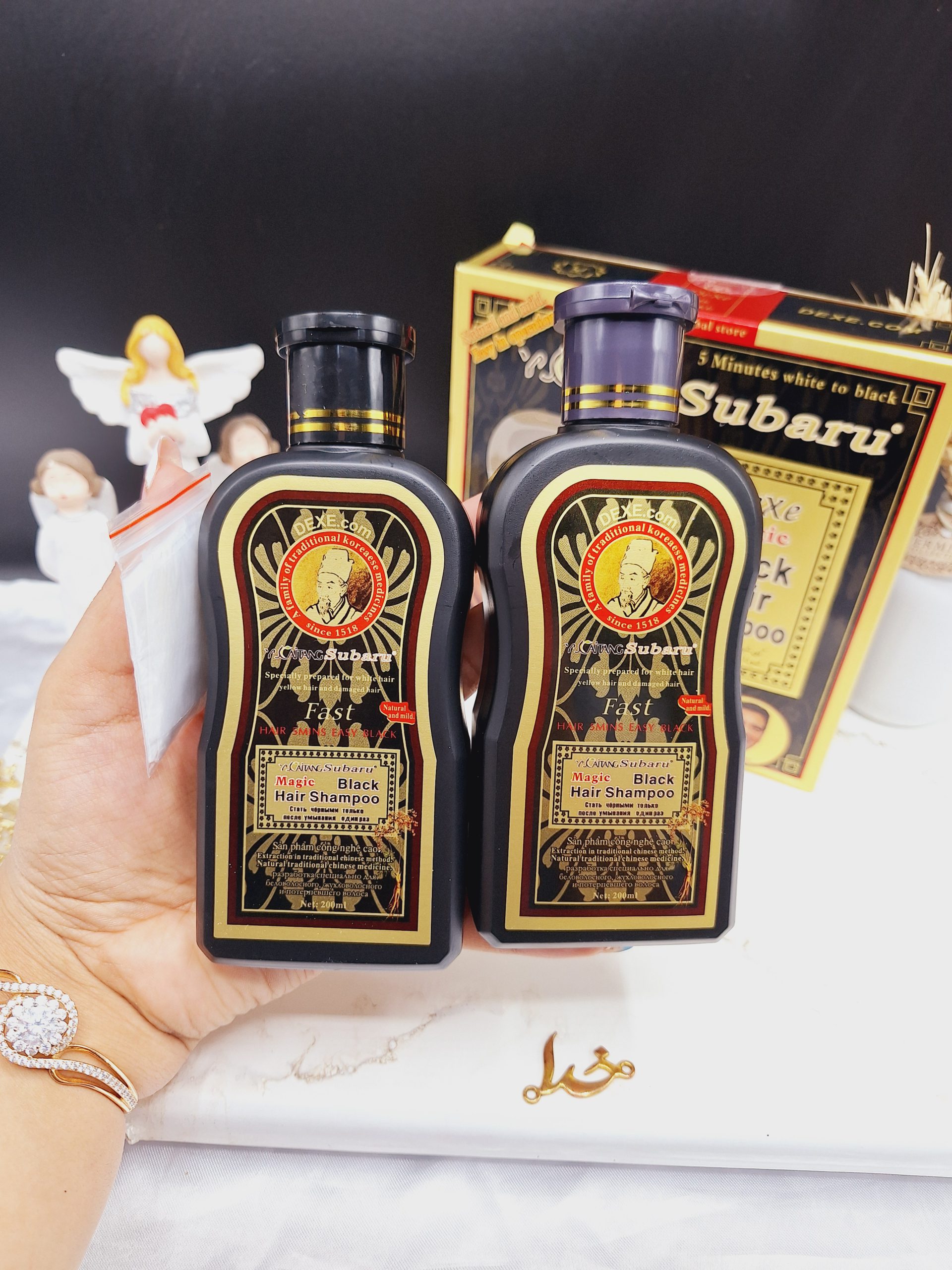 شامپو رنگ مو مشکی سوبارو Subaru دو قلو | پخش عمده