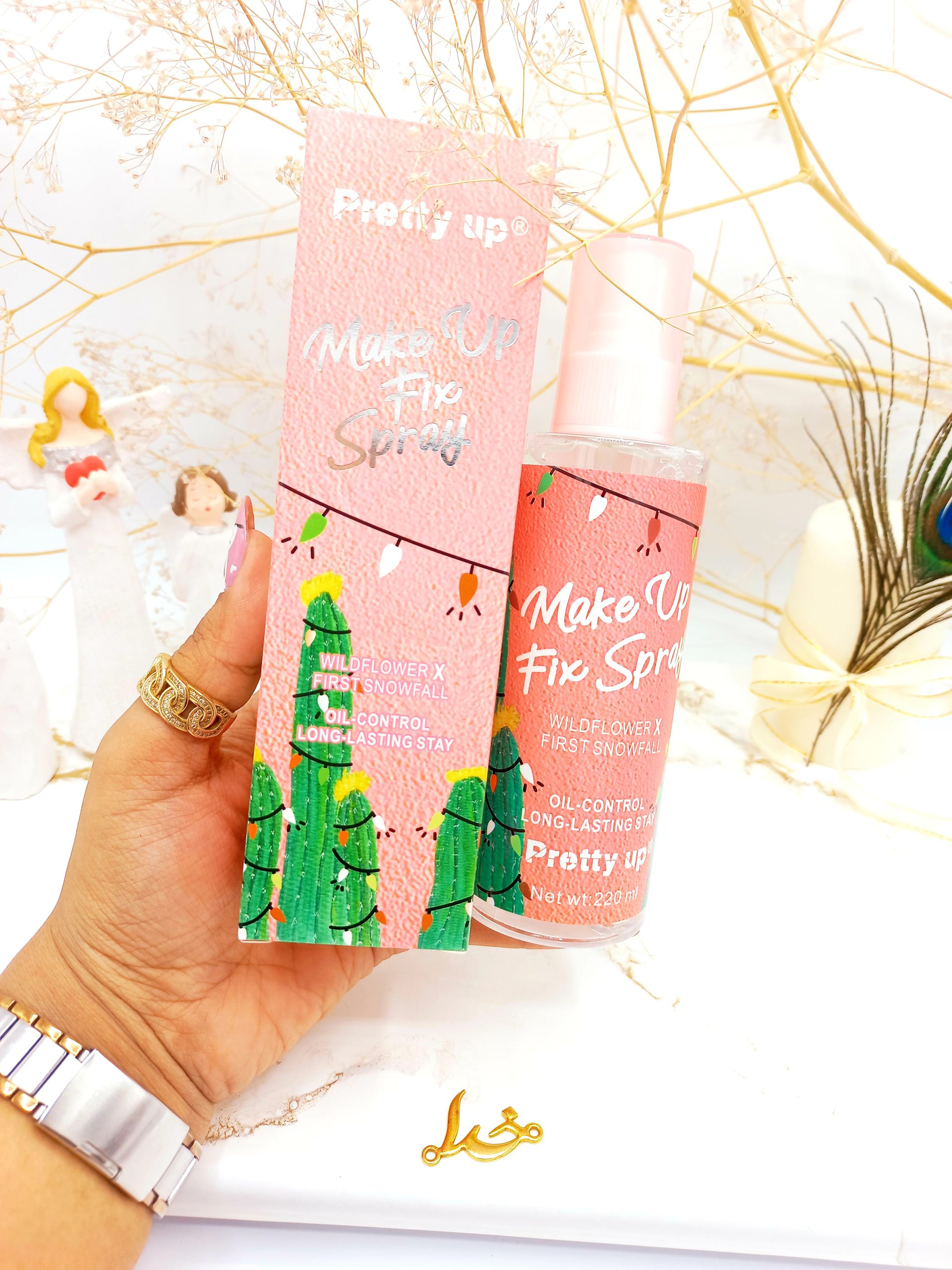 اسپری فیکس حرفه ای میکاپ طرح (کاکتوس) ‏Make Up Fix‏ کد 221764