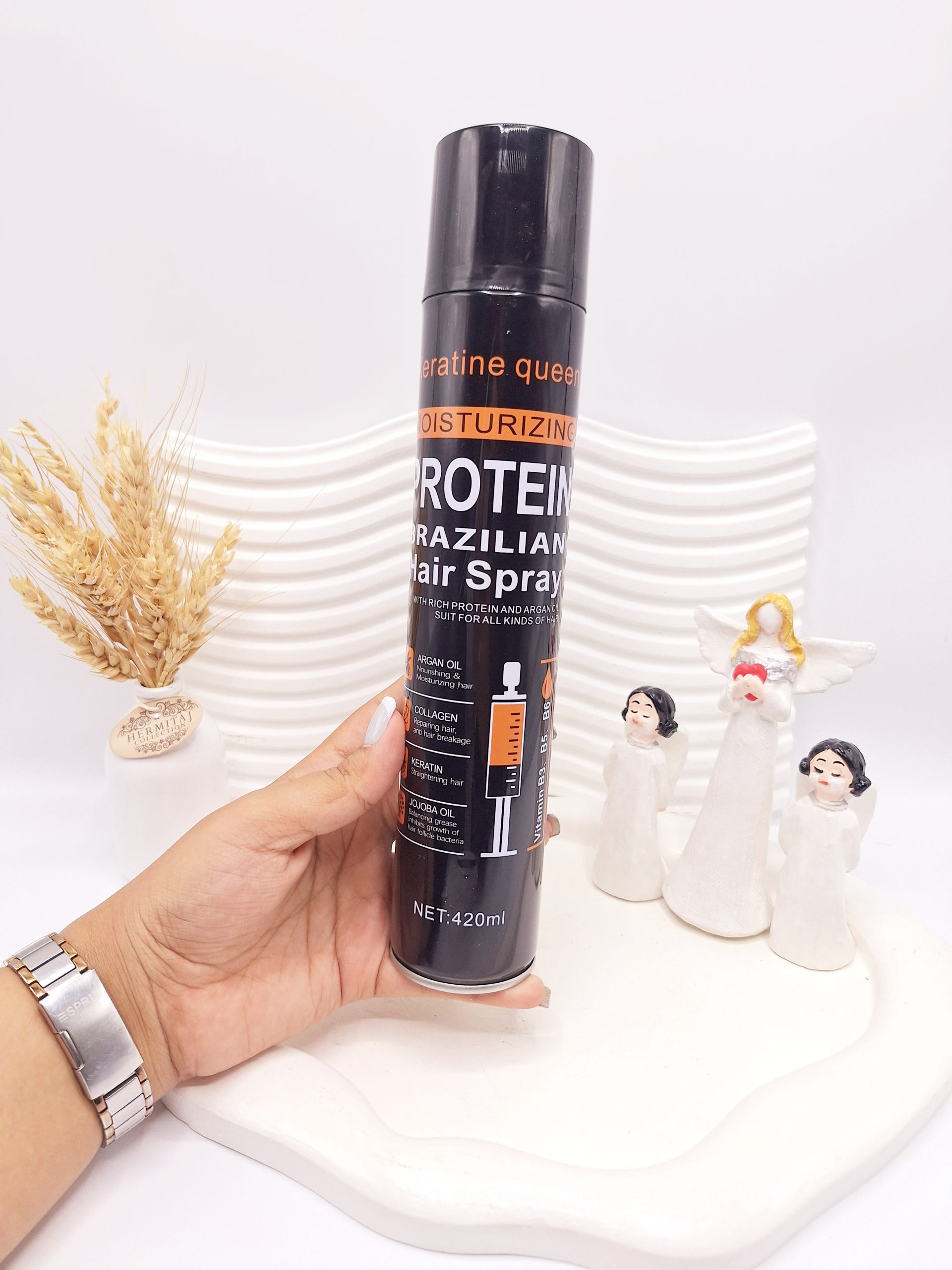 تافت مو مردانه eratine quee حجم 420 میل کد 5751