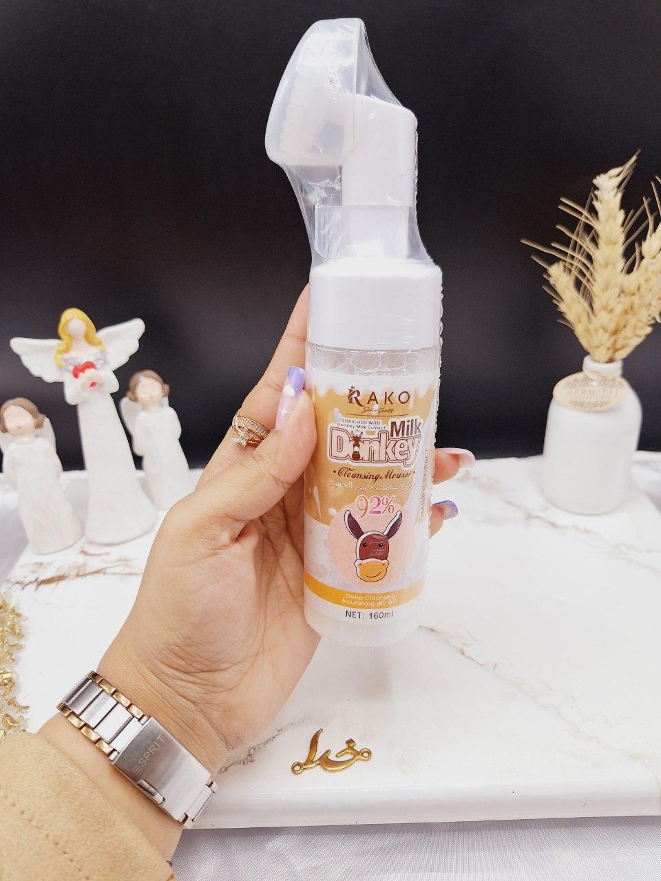 فوم براش دار شیر الاغ راکو RAKO کد R 982