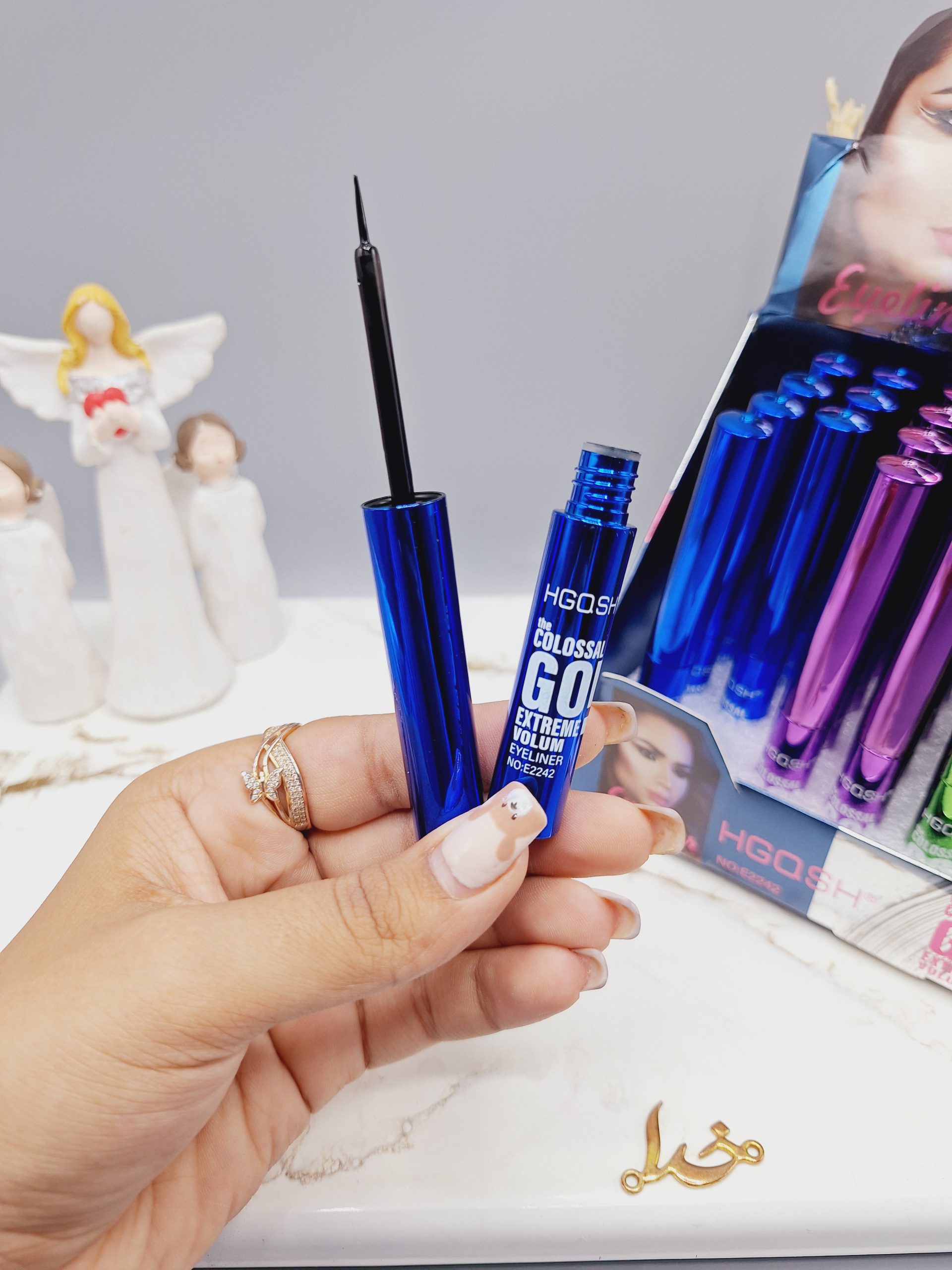 خط چشم مویی مشکی مدل استوانه ای برند گاش کد 70010