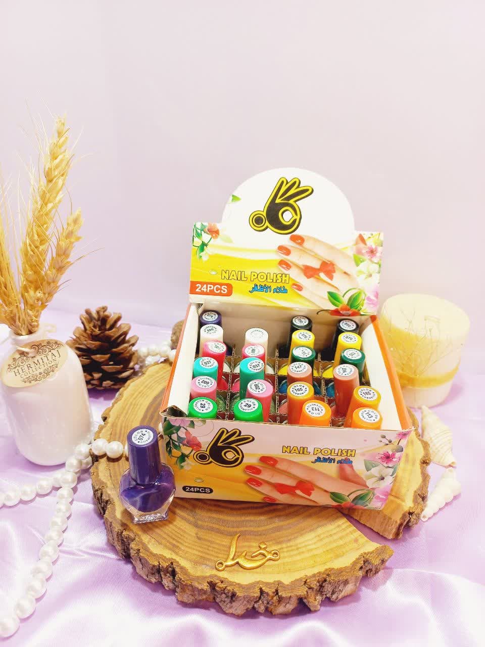 لاک ناخن مدل قلبی نایلی پولیش کد 3012G