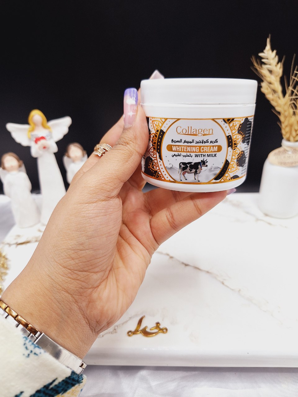 کرم سفید کننده شیر گاو برند کلاژن کد 0236