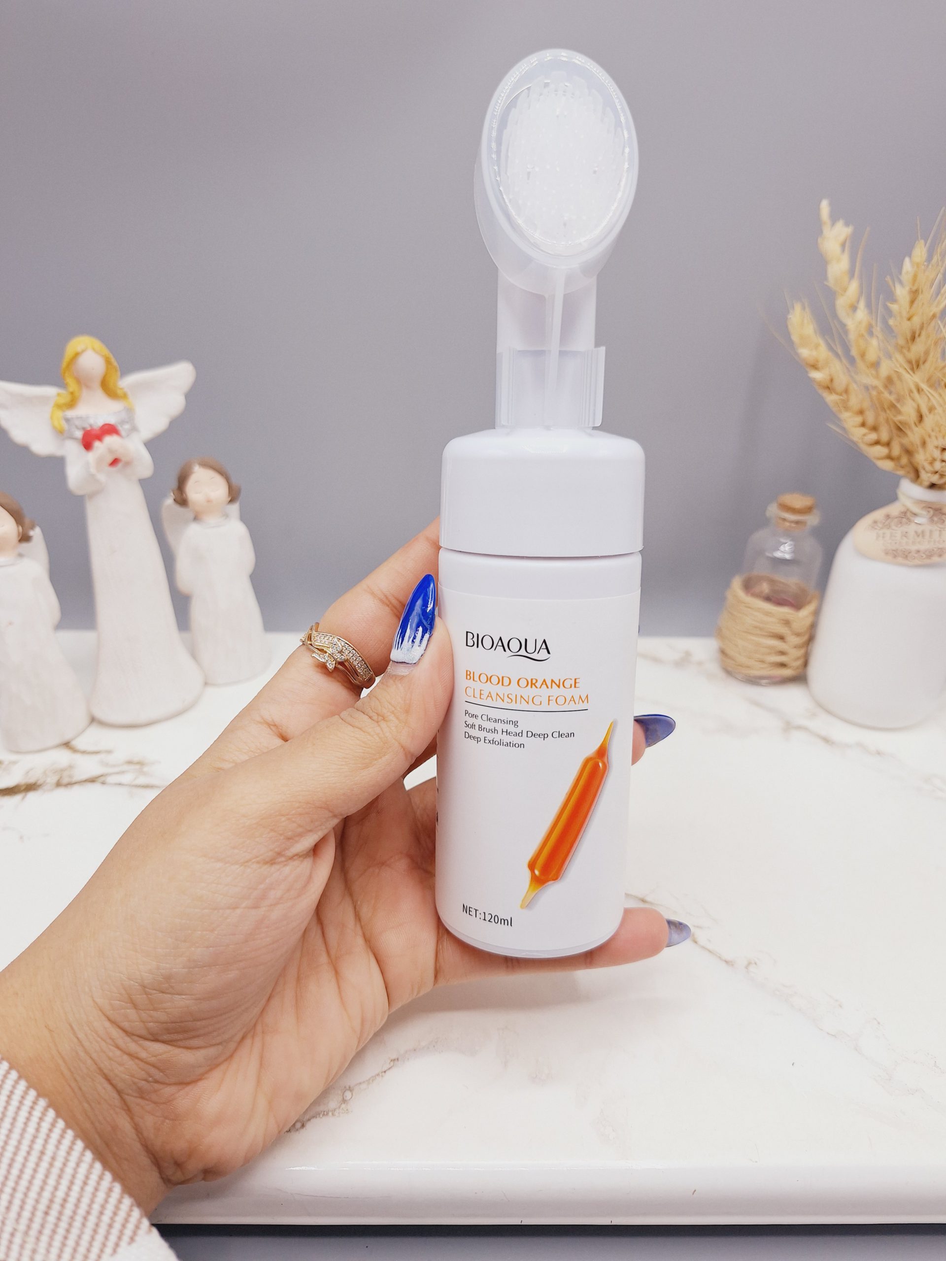 فوم براش دار پرتقال خونی بیواکوا  حجم 120 میل کد 34243