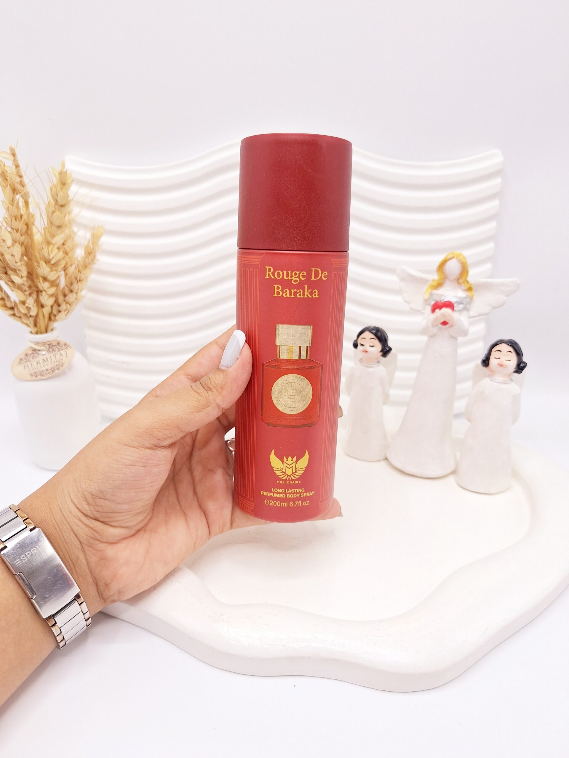 اسپری خوشبو کننده بدن زنانه Rouge De Baraka کد 7172