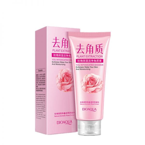 اسکراب لایه بردار گل رز بیوآکوا BIOAQUA | پخش عمده