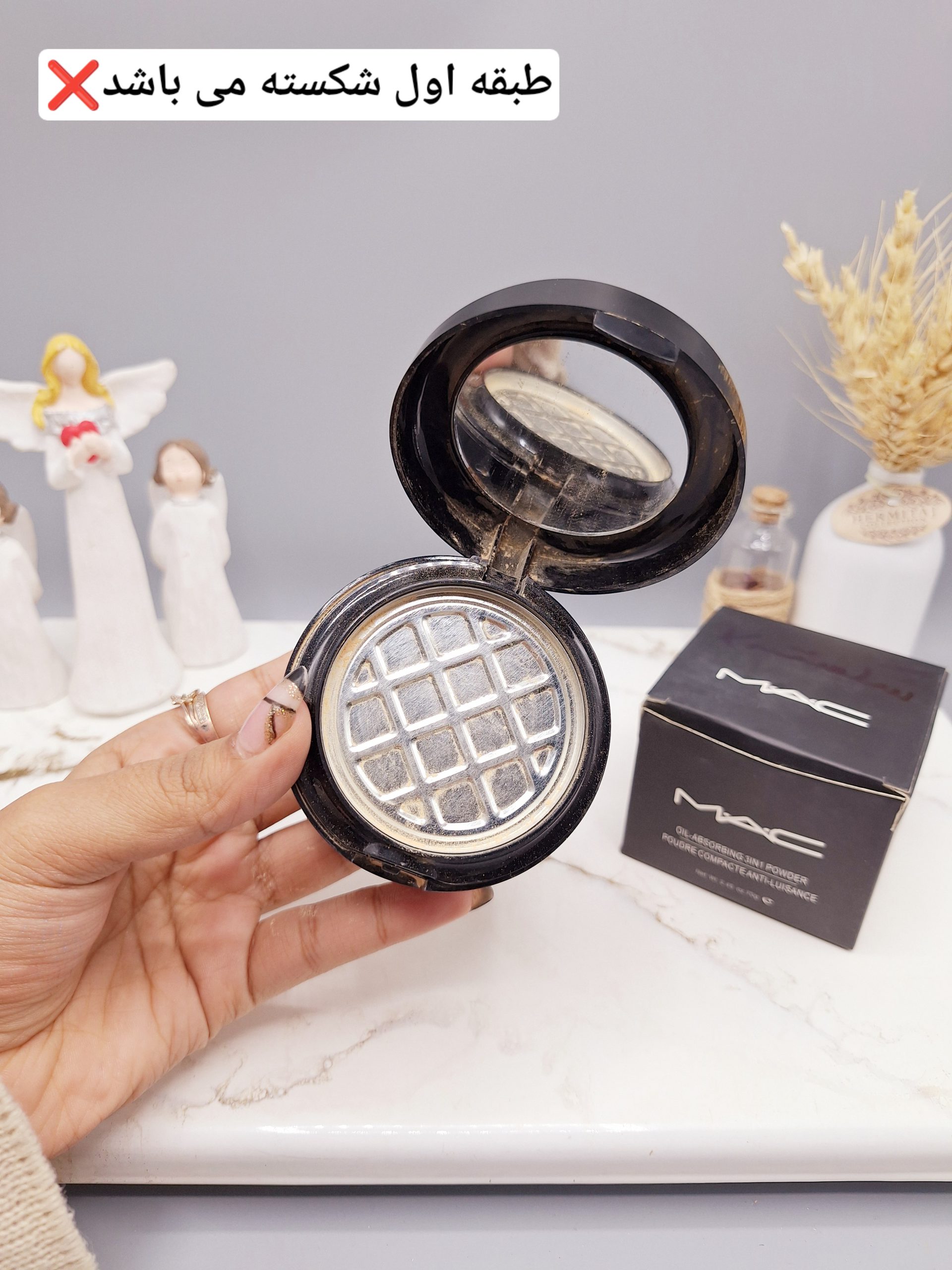 پودر فیکس مک همراه پنکک (شکسته)