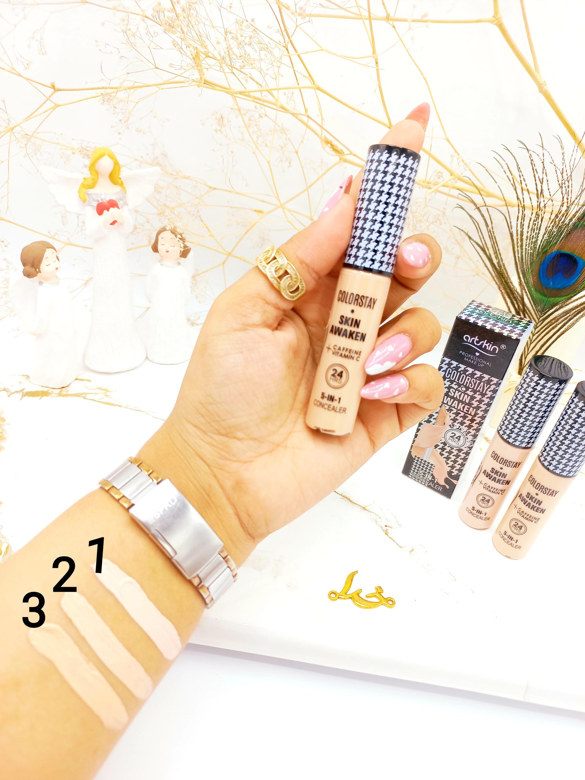 کانسیلر مایع آرت اسکین artskin سری اسکین اویکن کد AS973115