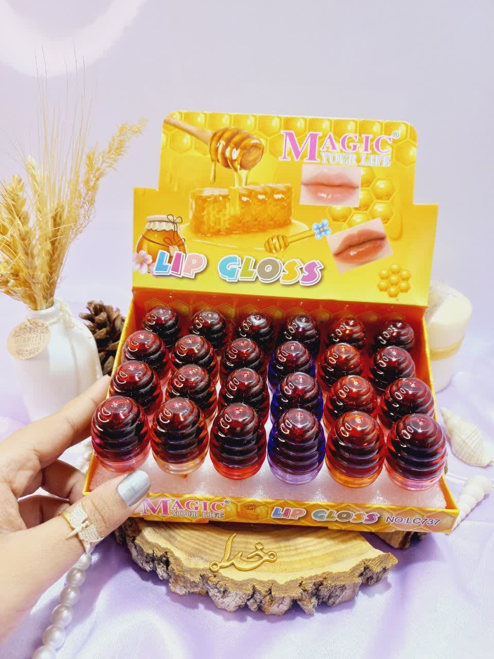 تینت لب طرح کندو عسل مجیک MAGIC کد LC737 | پخش عمده