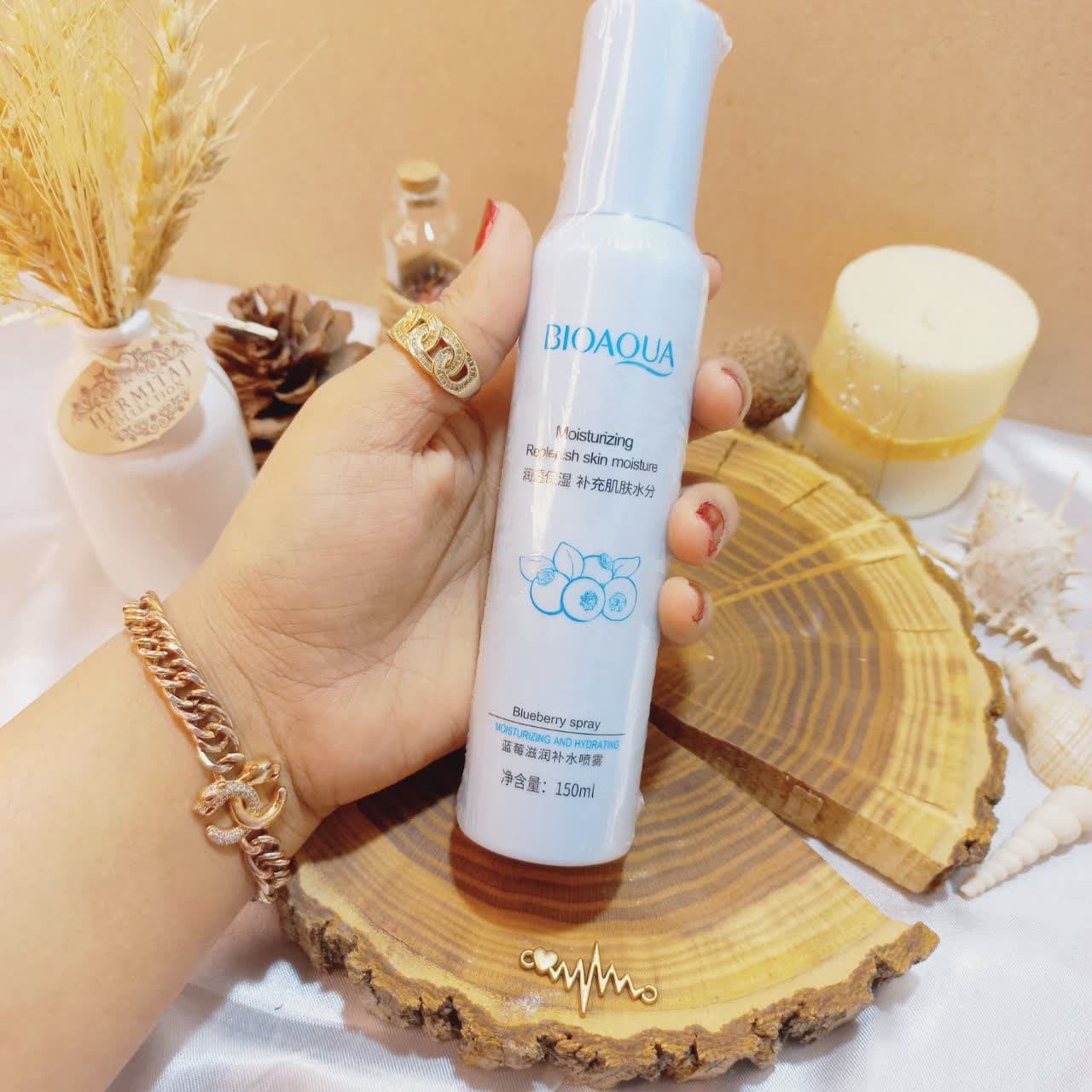 اسپری آبرسان بلوبری بیوآکوا BIOAQUA کد BQY7687