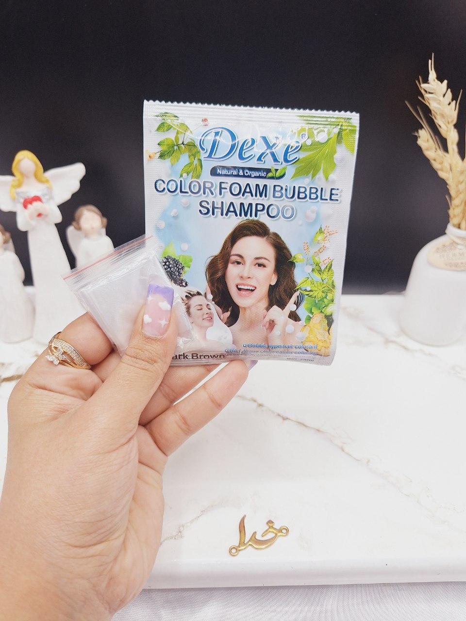 رنگ مو قهوه ای تیره دکسی Dexe کد 6218