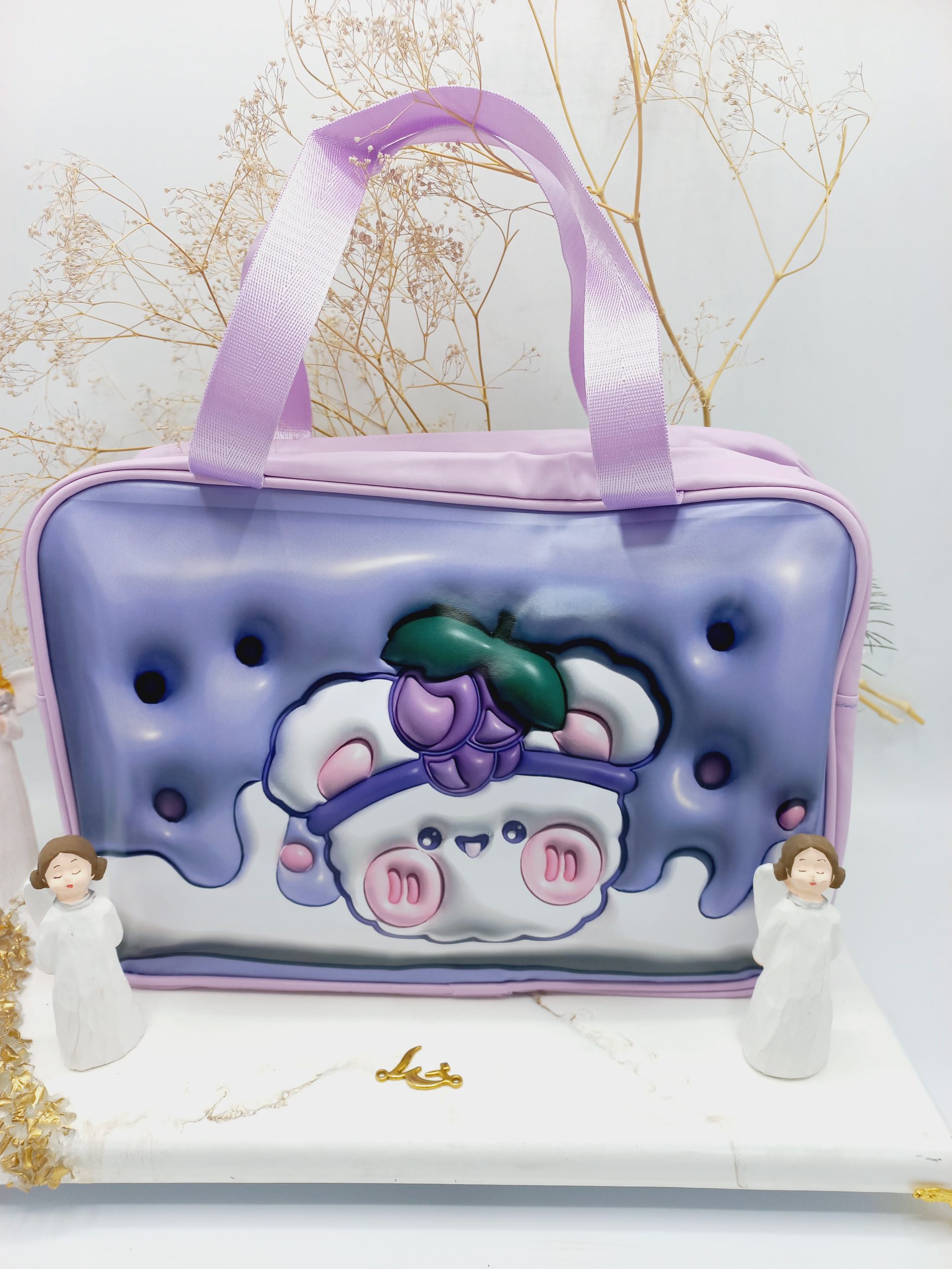 کیف آرایشی فانتزی سایز بزرگ اورجینال و با کیفیت طرح بندی 2